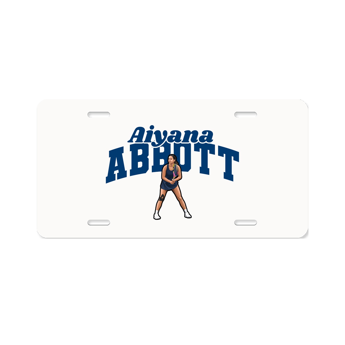 License Plate — Signature Arch in Classic