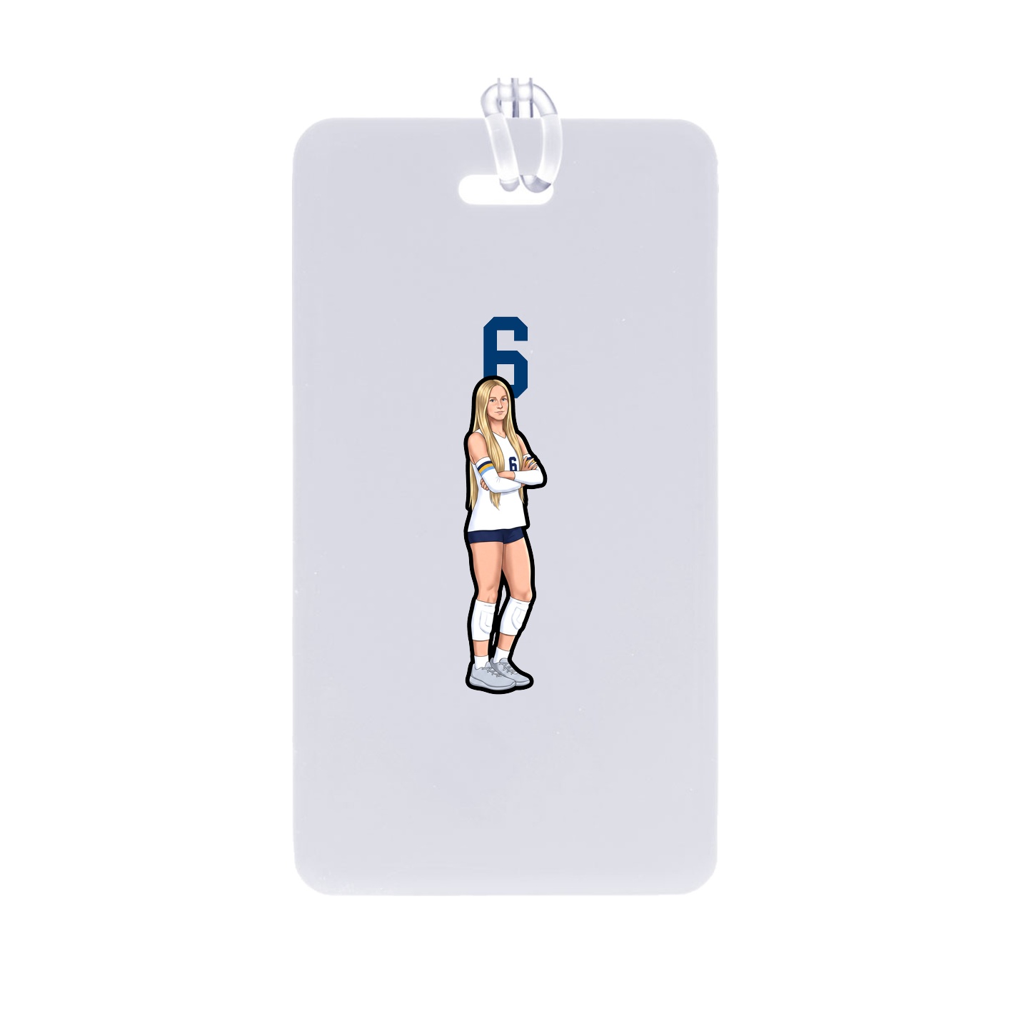 Bag Tag — Number Top in Classic