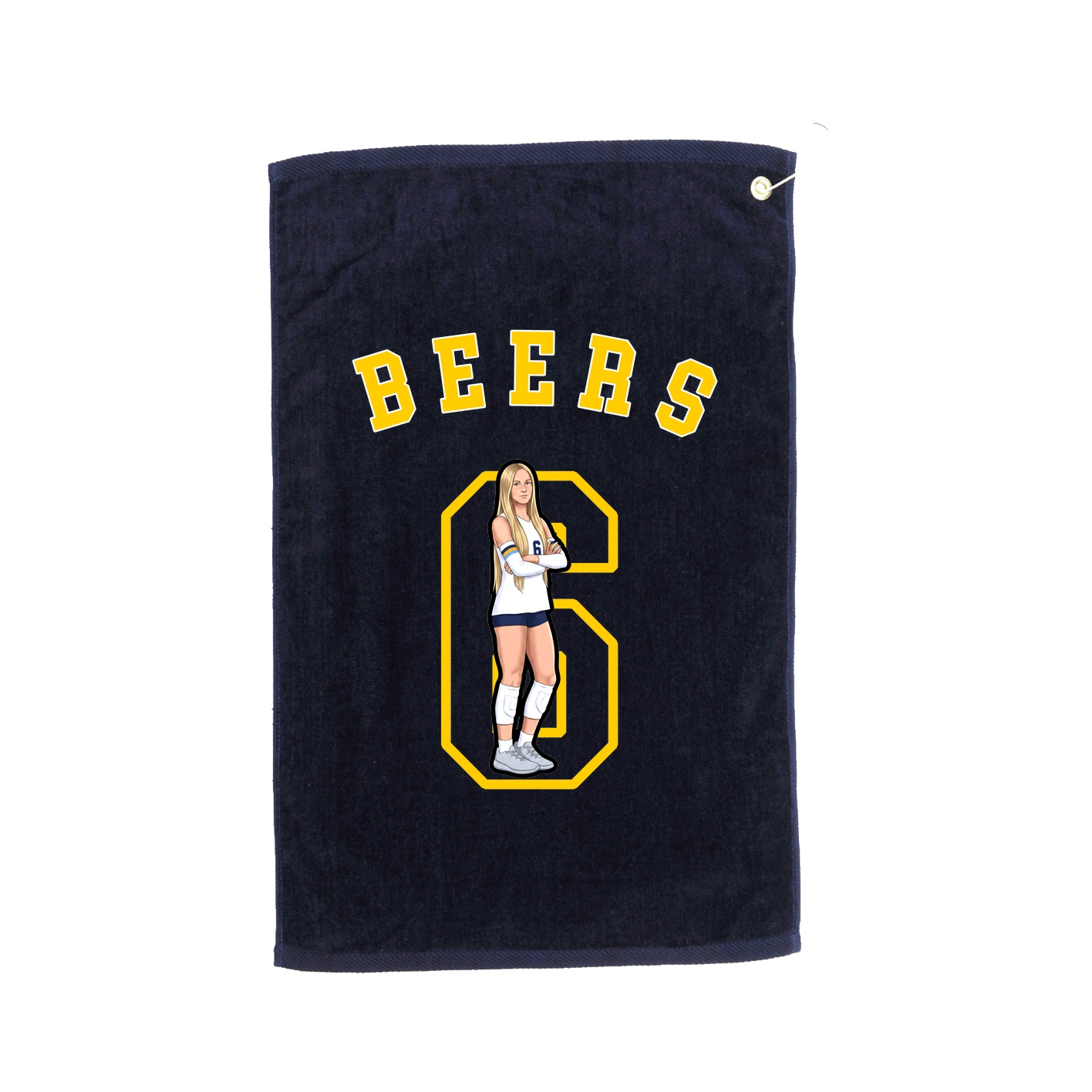 Golf Towel — Shirsey Arch in Navy