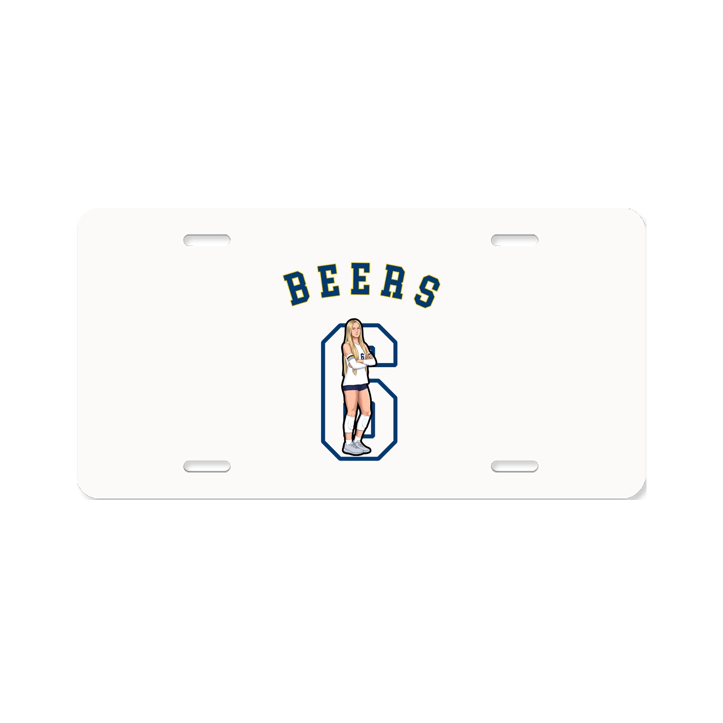 License Plate — Shirsey Arch in Classic
