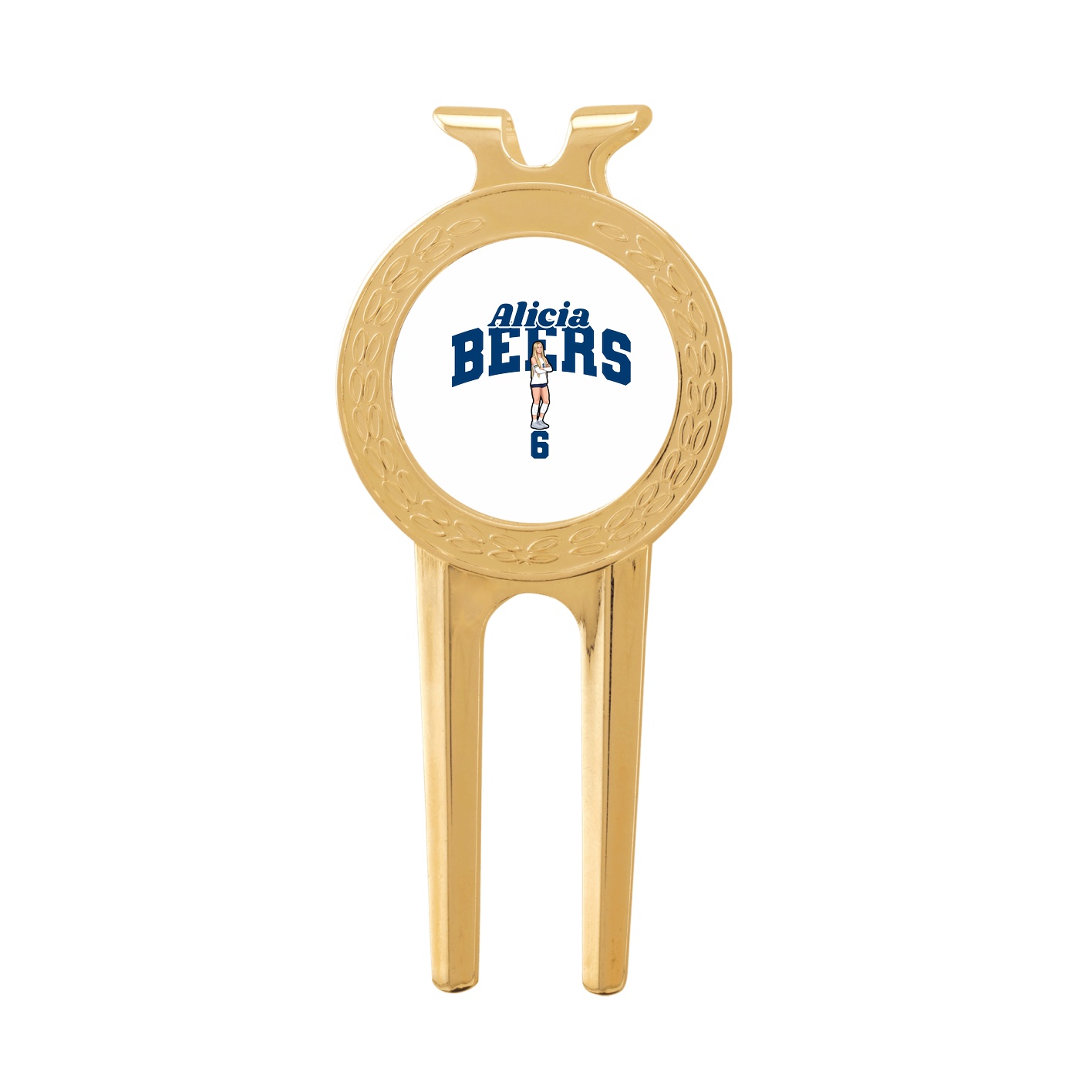 Divot Tool with Ball Marker — Signature Arch in Classic
