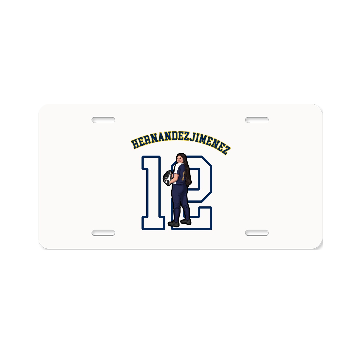 License Plate — Shirsey Arch in Classic