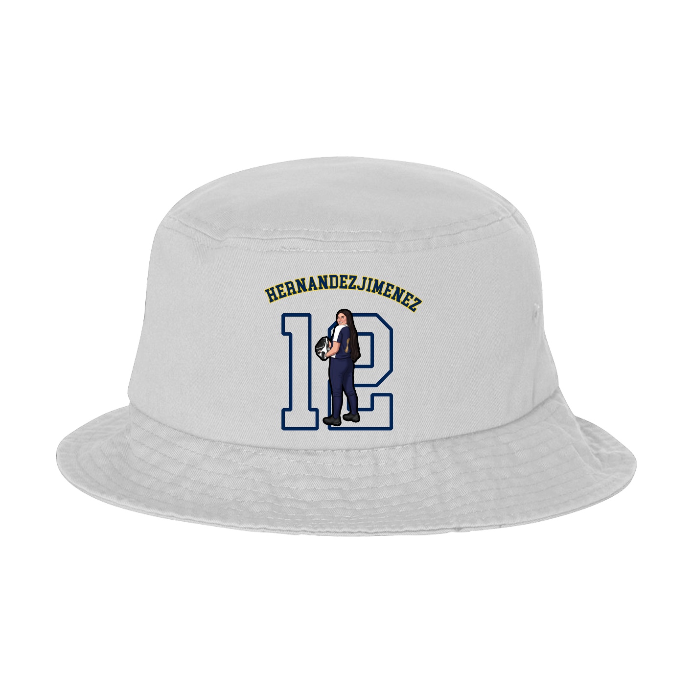 Bucket Cap — Shirsey Arch in White