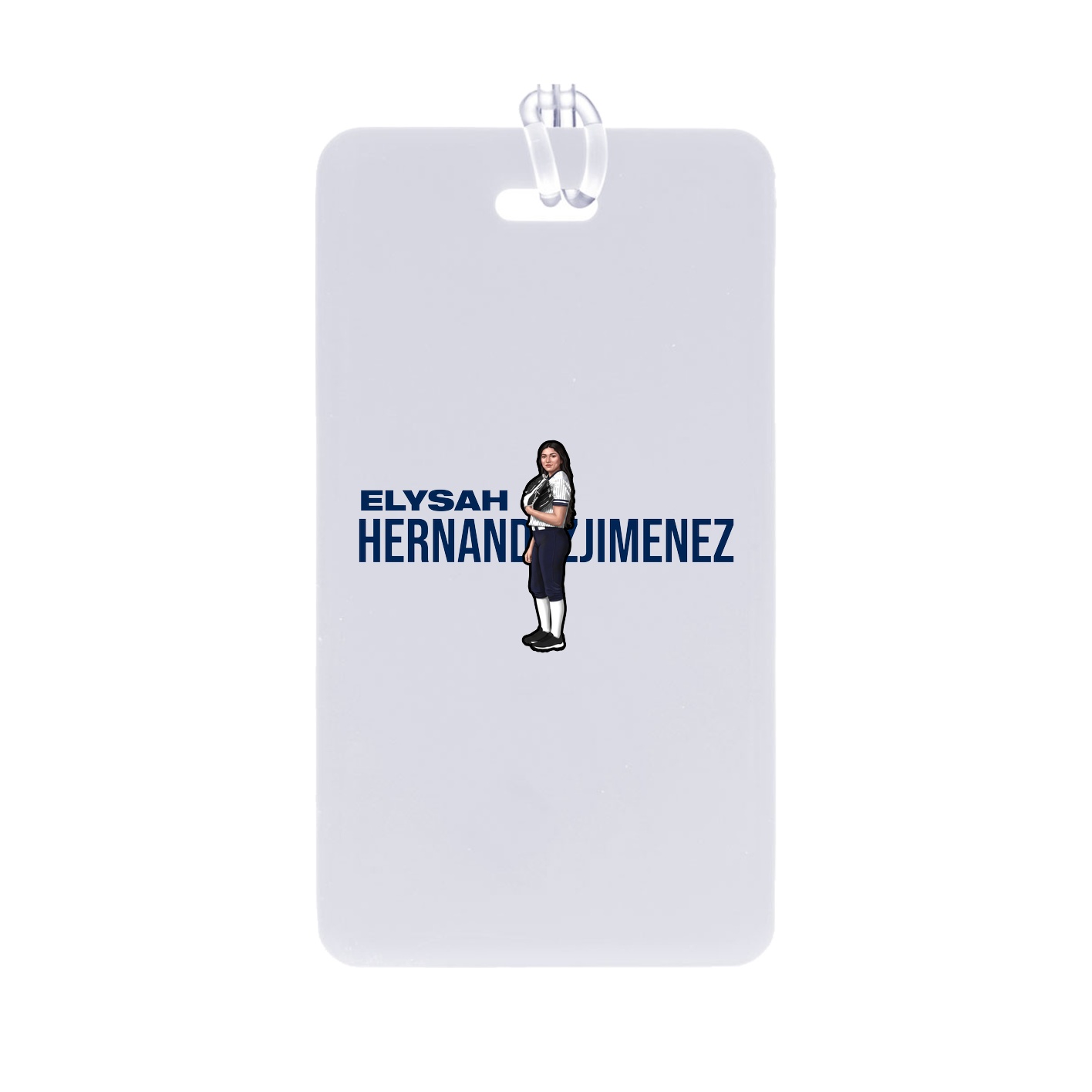 Bag Tag — Player Name in Classic