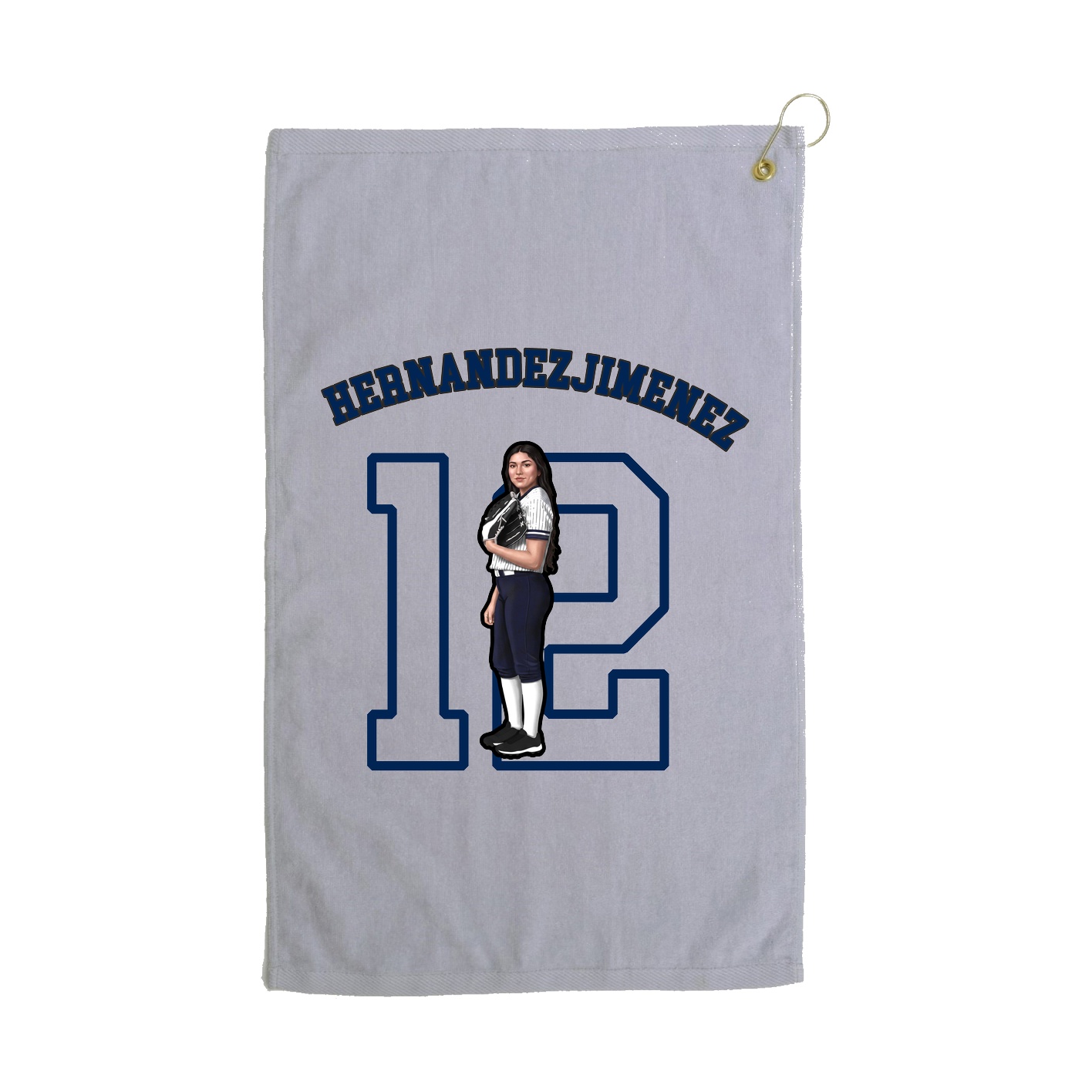 Golf Towel — Shirsey Arch in Grey