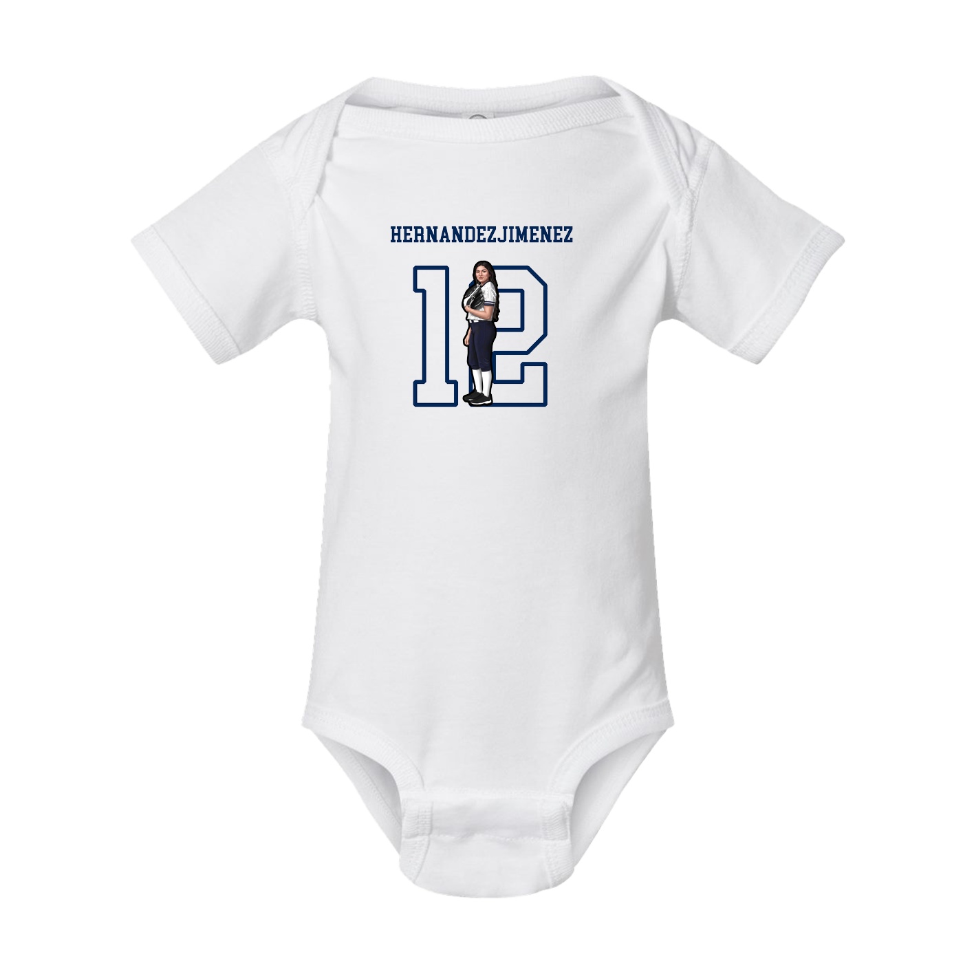 Baby Onesie — Shirsey in White