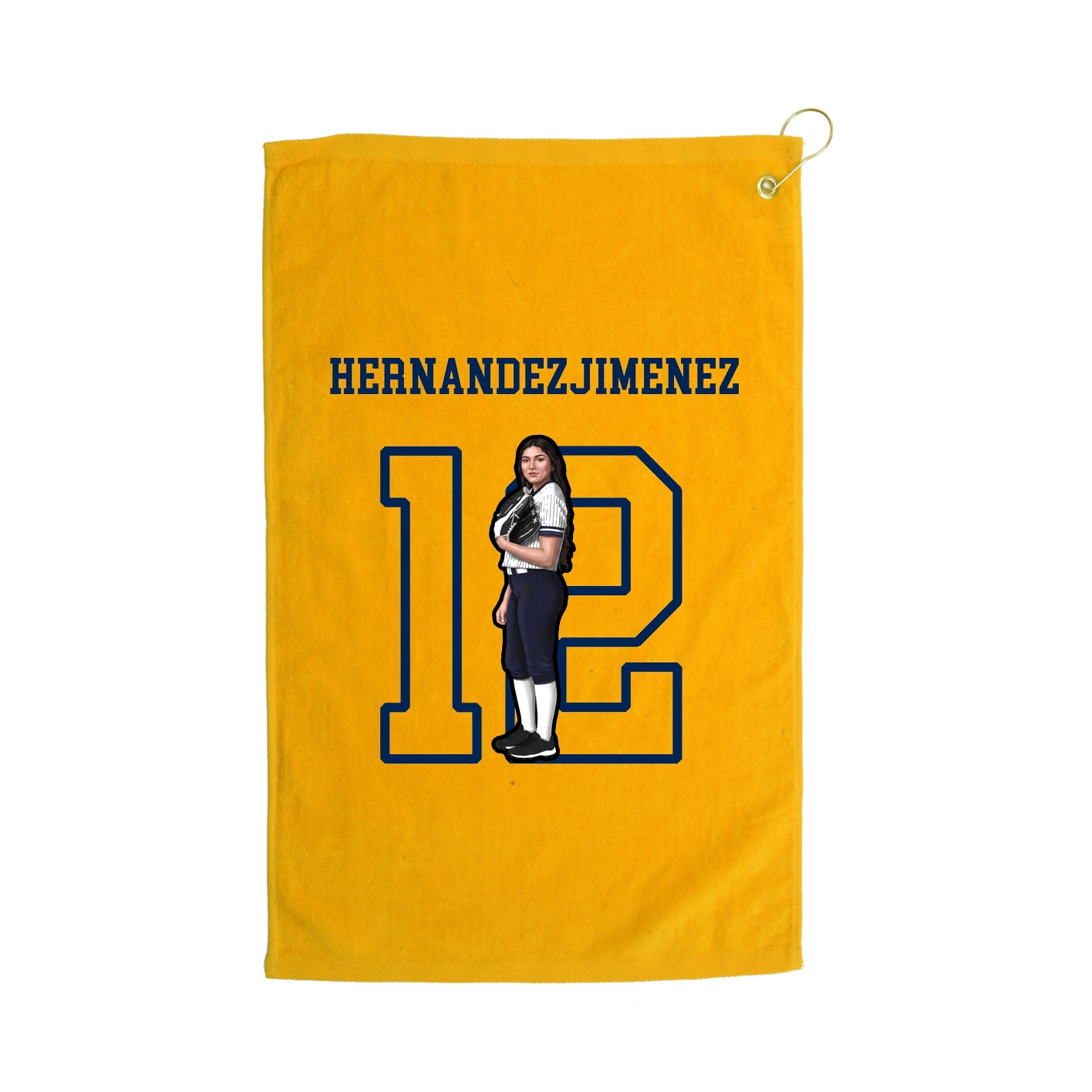 Golf Towel — Shirsey in Gold