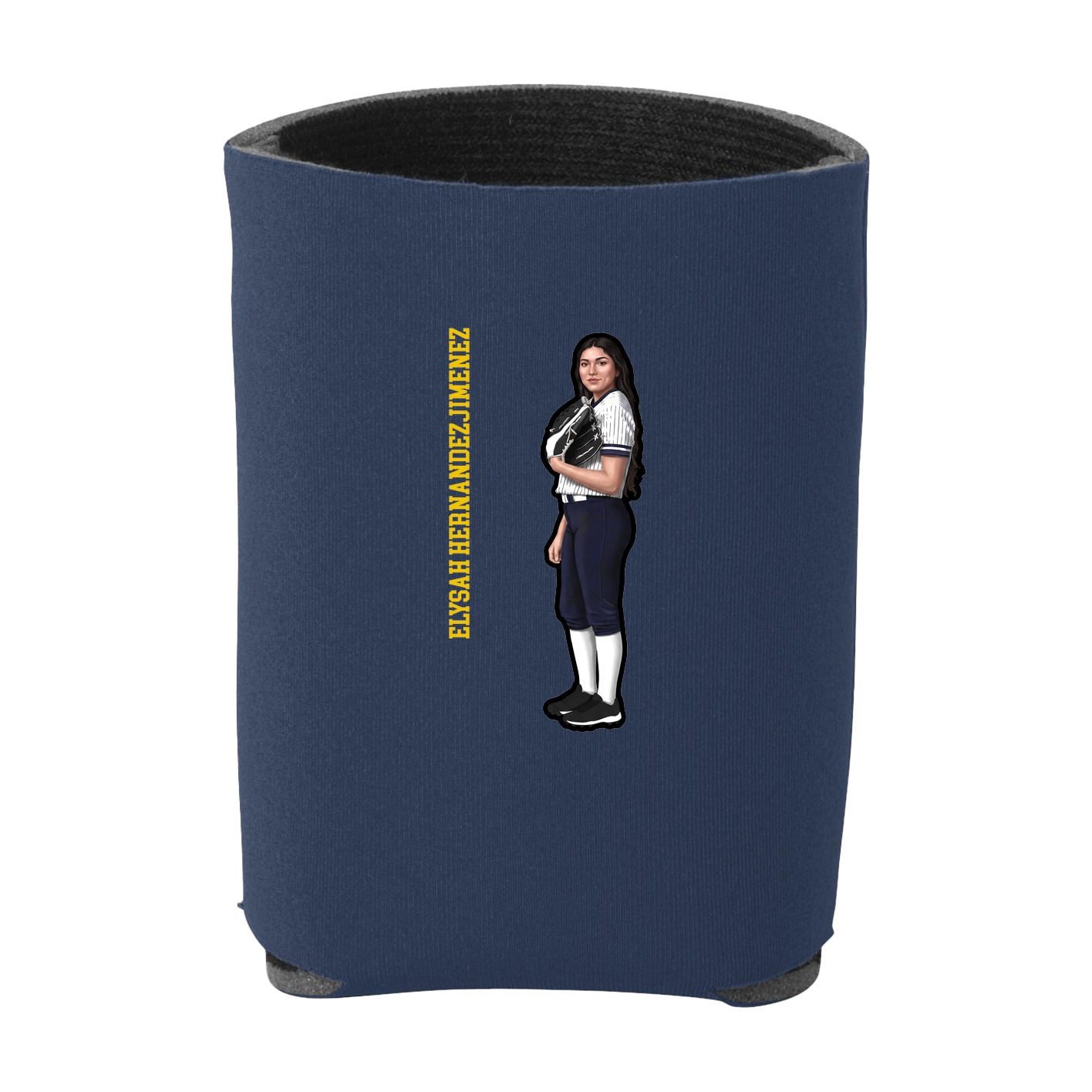 Can Holder — Name Vertical in Navy
