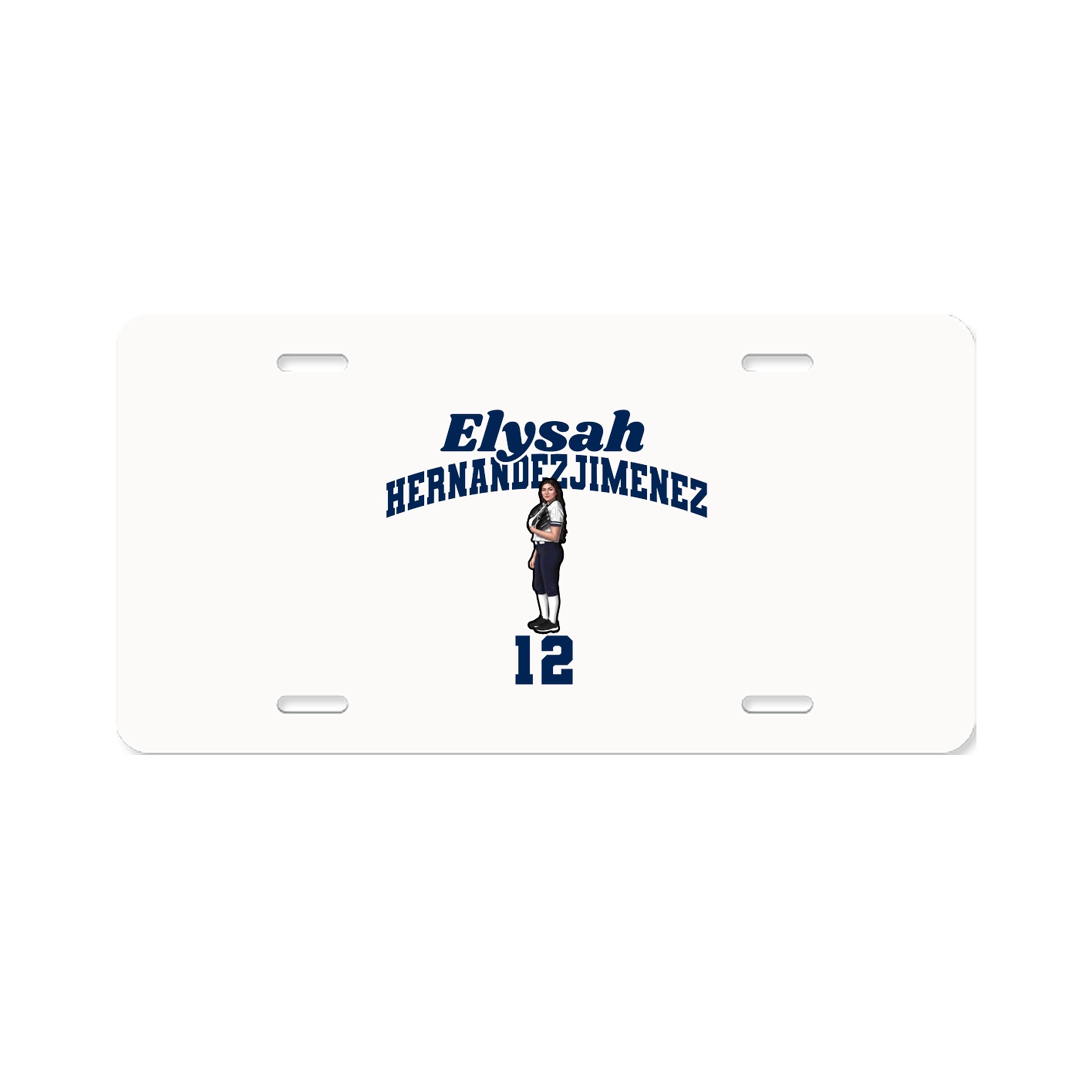 License Plate — Signature Arch in Classic