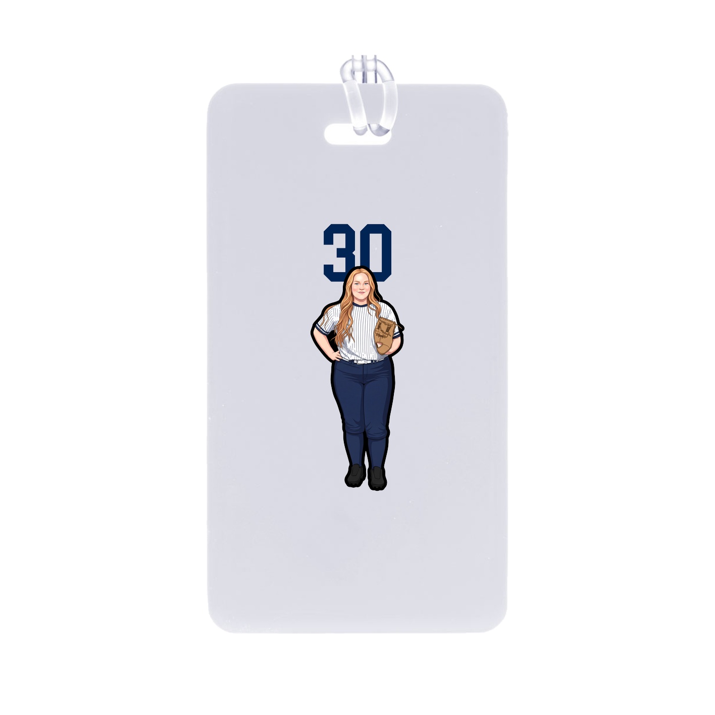 Bag Tag — Number Top in Classic