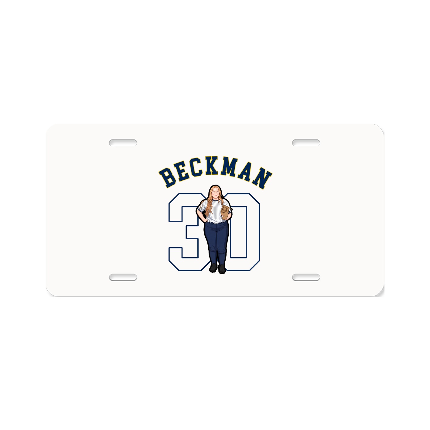 License Plate — Shirsey Arch in Classic