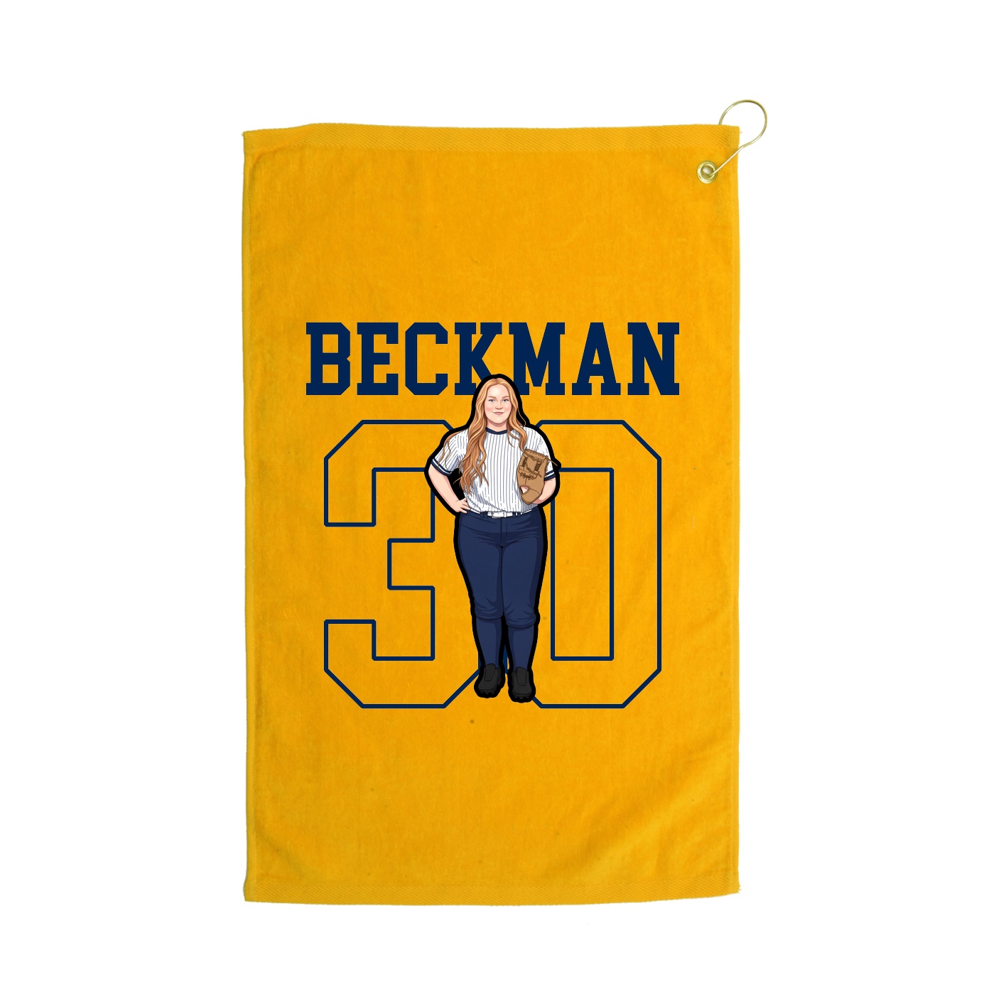 Golf Towel — Shirsey in Gold