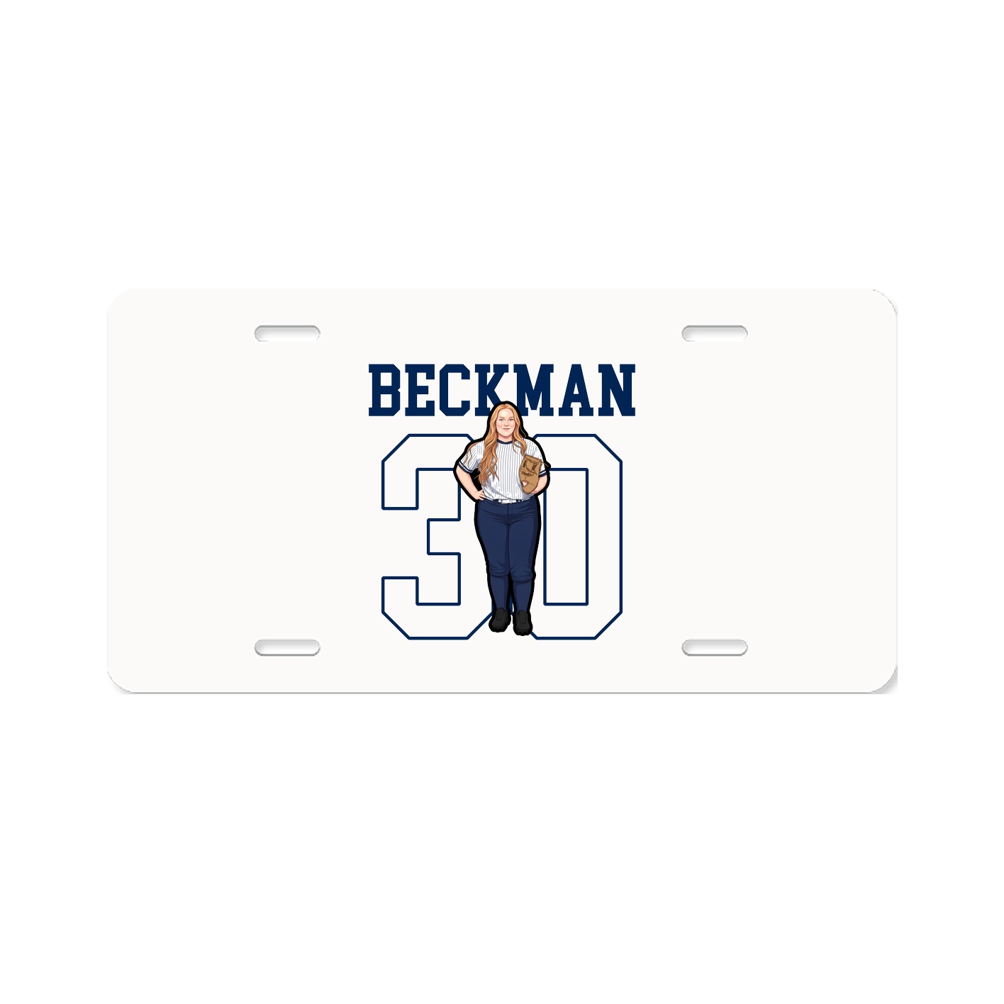 License Plate — Shirsey in Classic