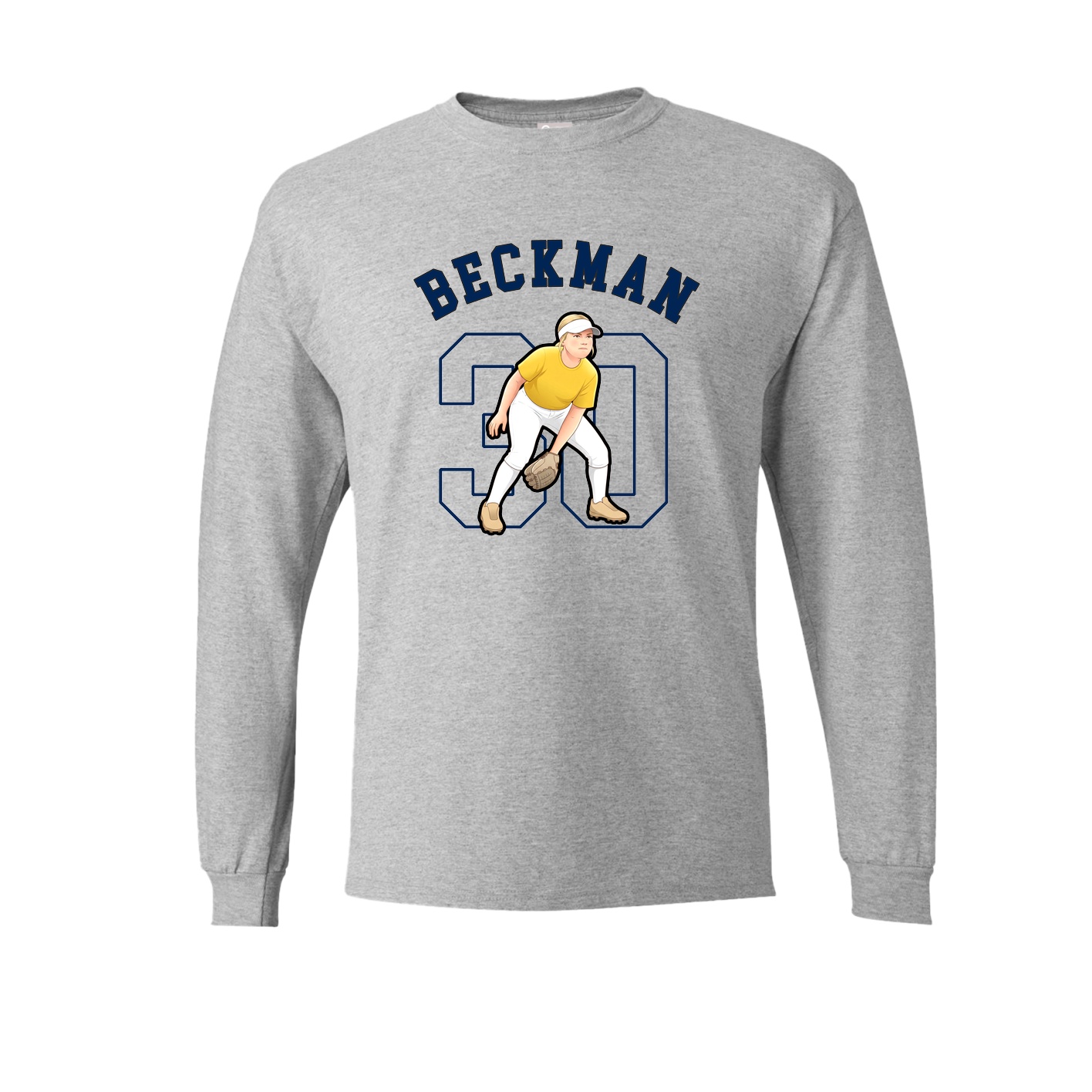 Long Sleeve Tee — Shirsey Arch in Grey