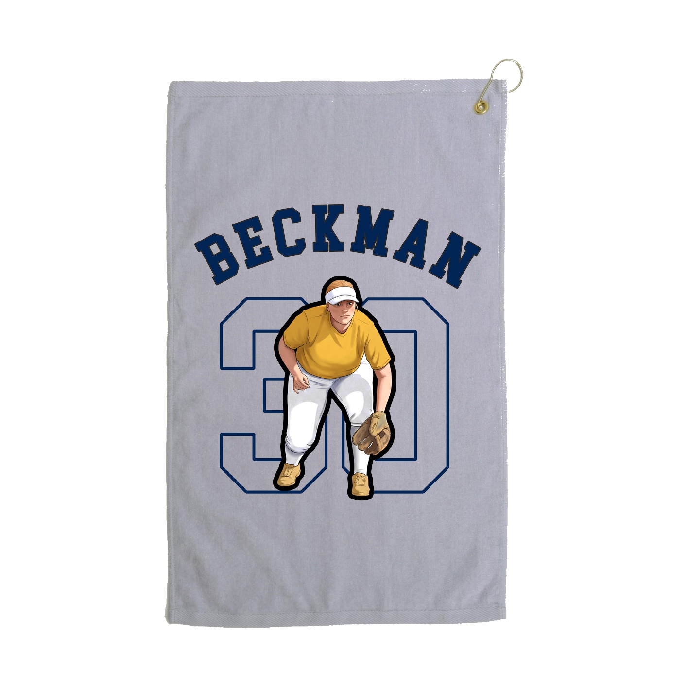 Golf Towel — Shirsey Arch in Grey