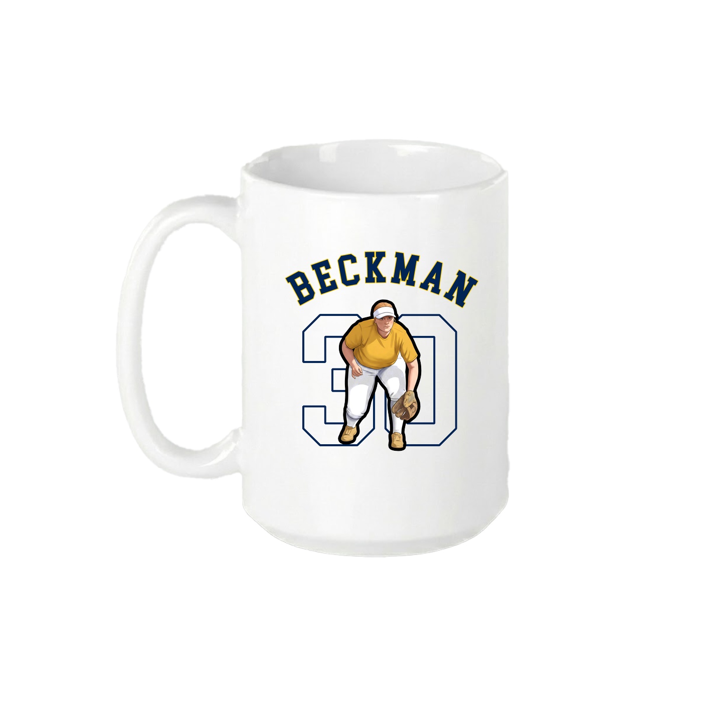 15oz Coffee Mug — Shirsey Arch in White