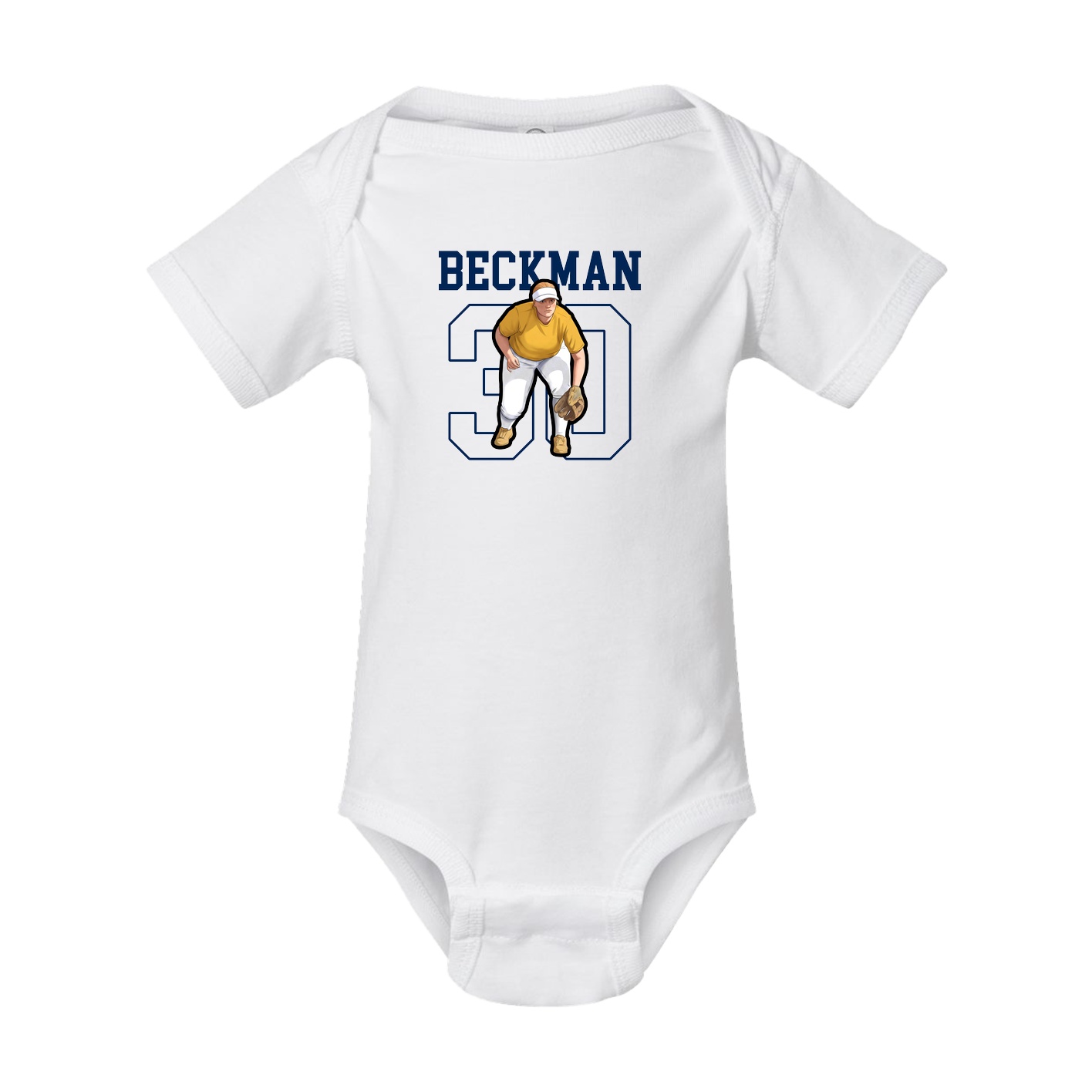 Baby Onesie — Shirsey in White