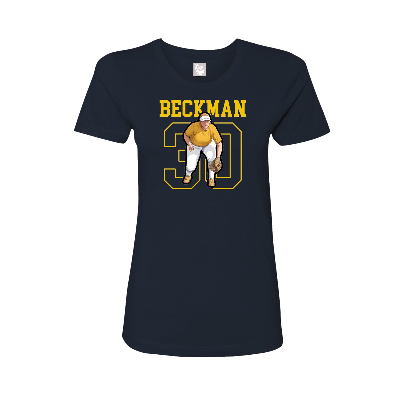Fitted Women's Tee — Shirsey in Navy