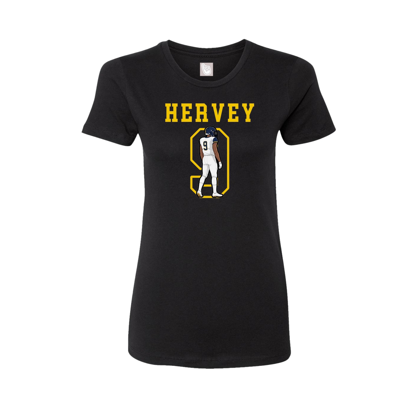 Fitted Women's Tee — Shirsey in Black