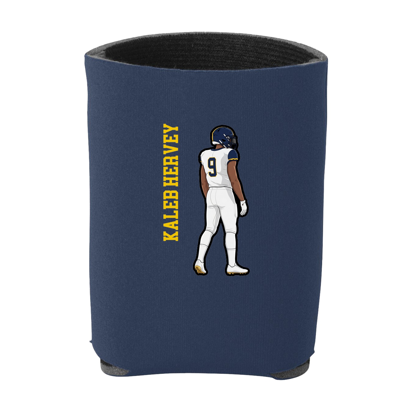 Can Holder — Name Vertical in Navy