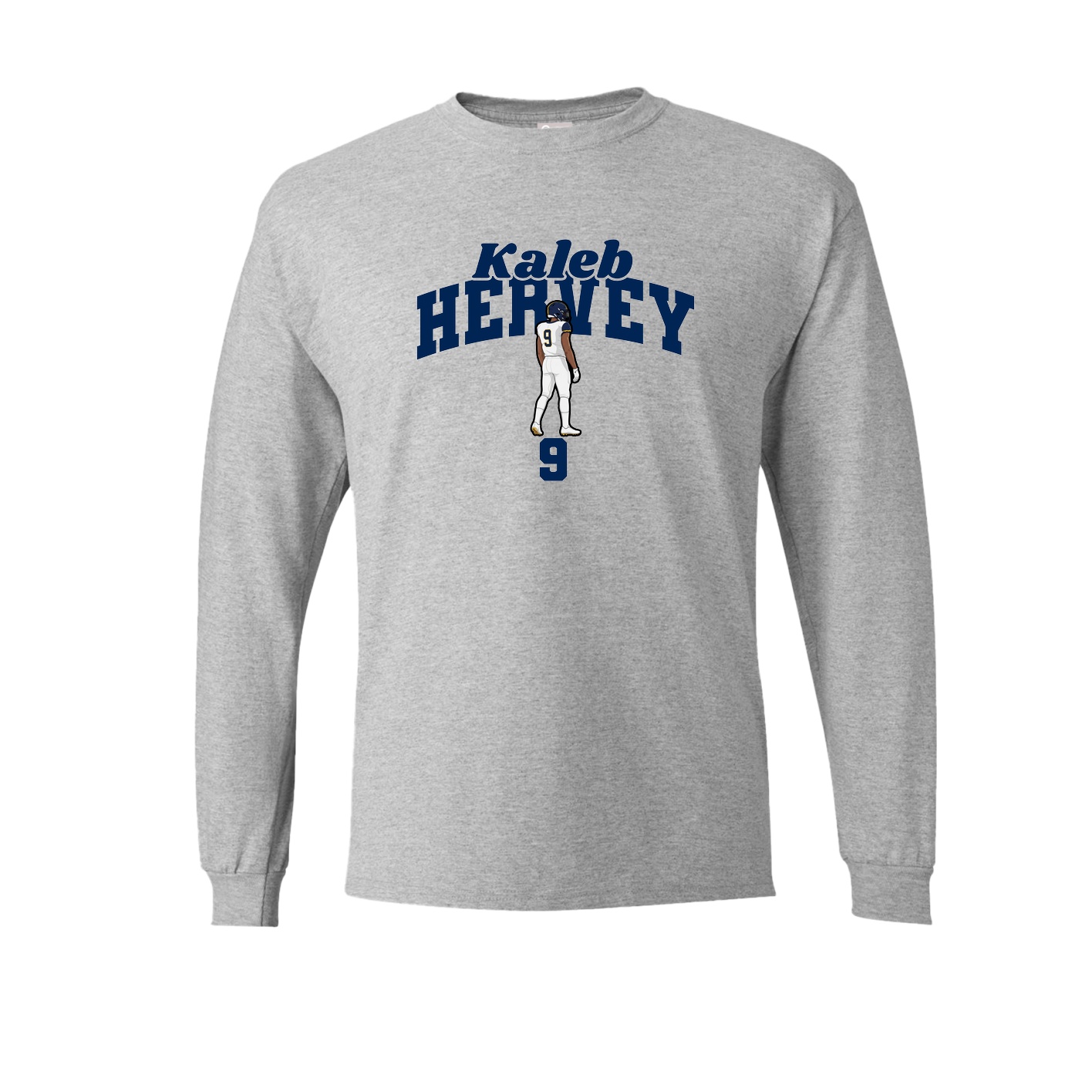 Long Sleeve Tee — Signature Arch in Grey