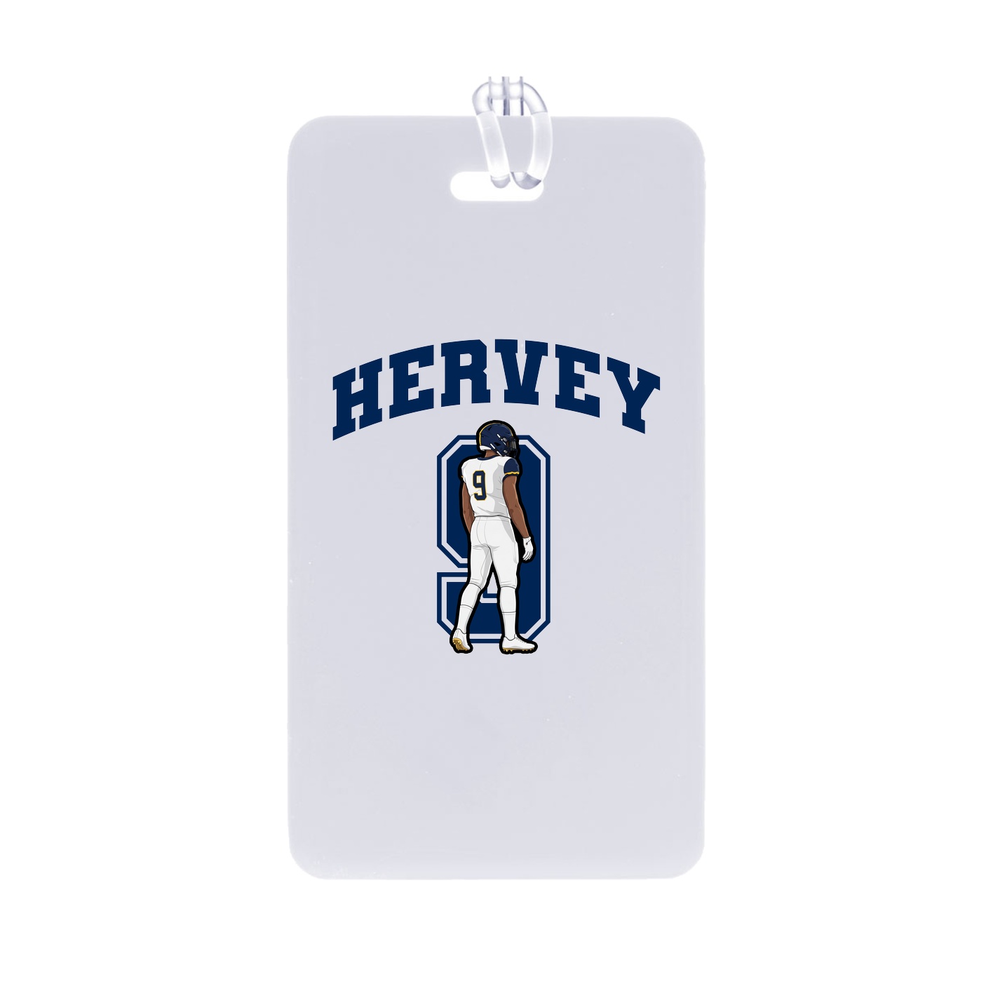 Bag Tag — Number in Classic
