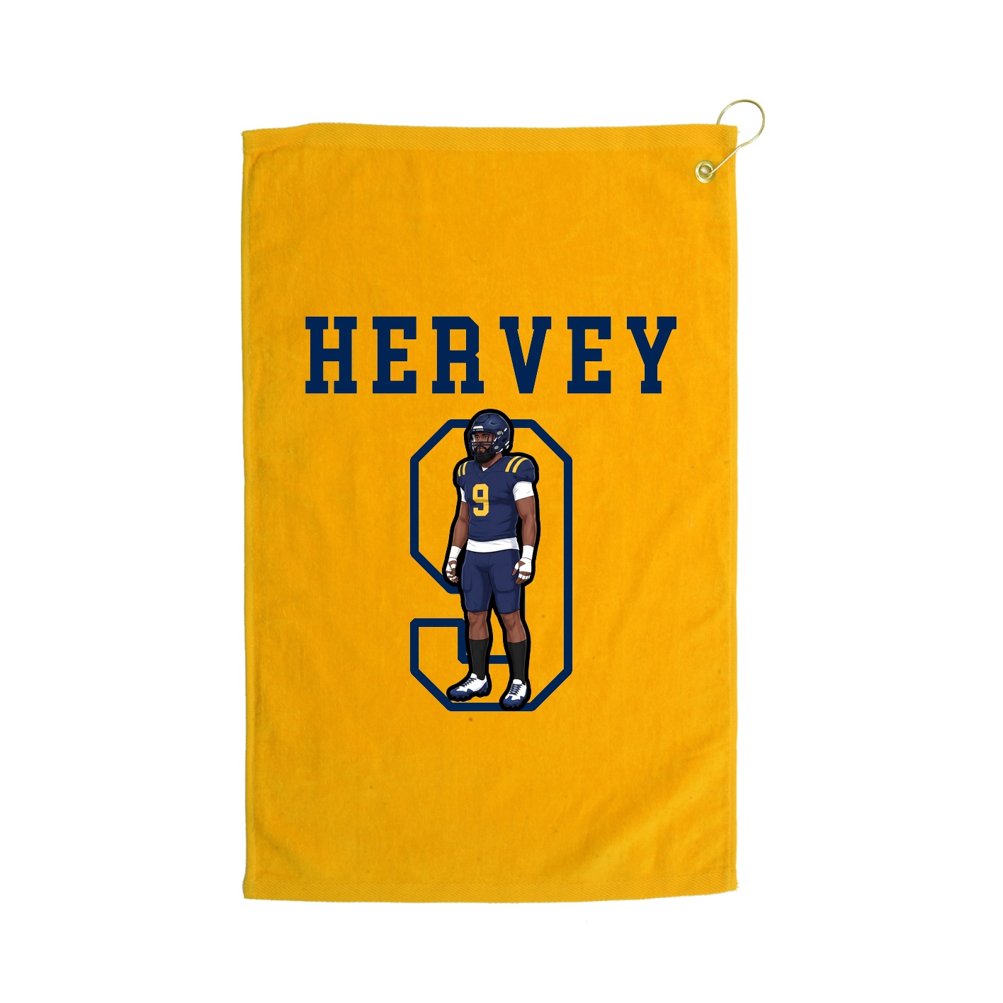 Golf Towel — Shirsey in Gold