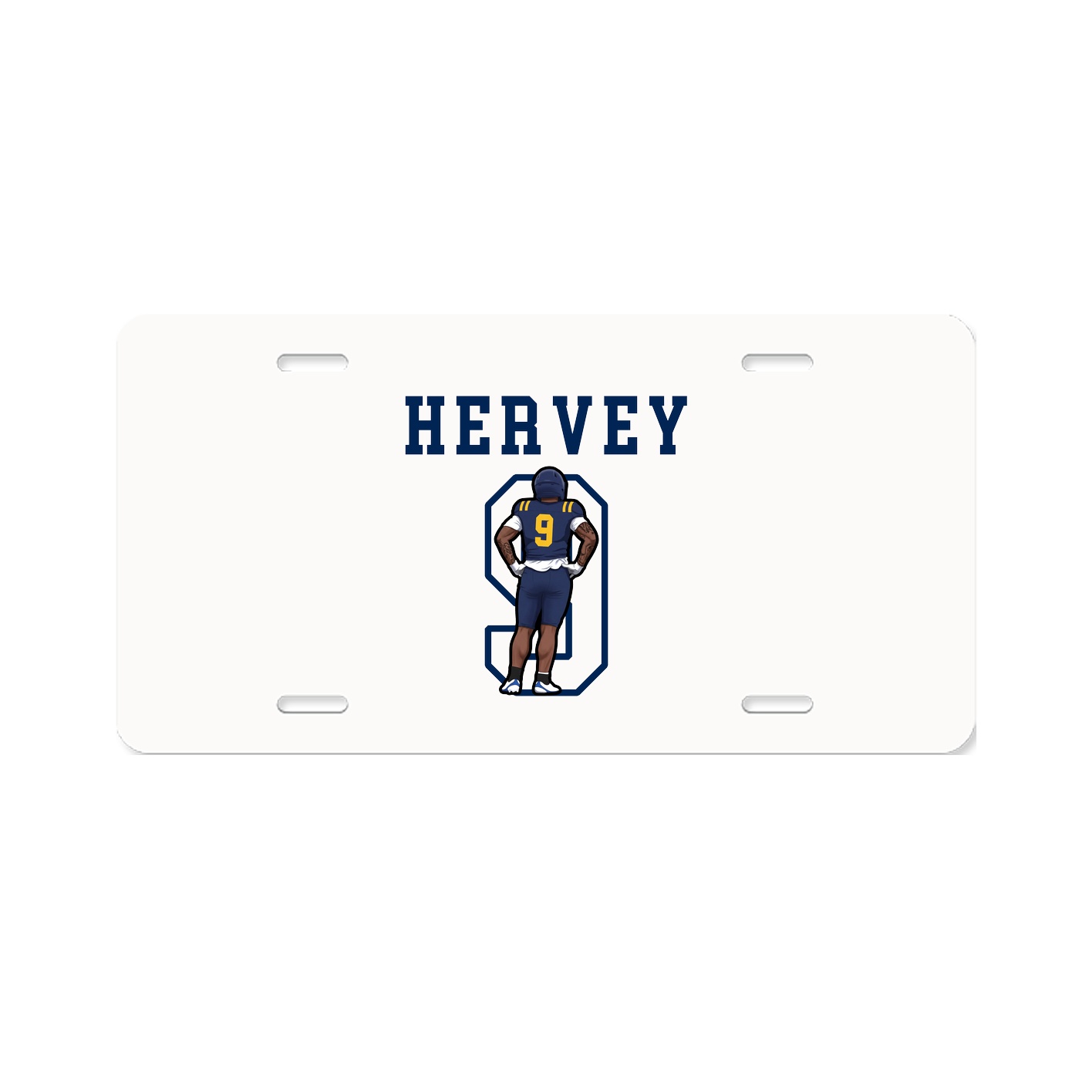 License Plate — Shirsey in Classic