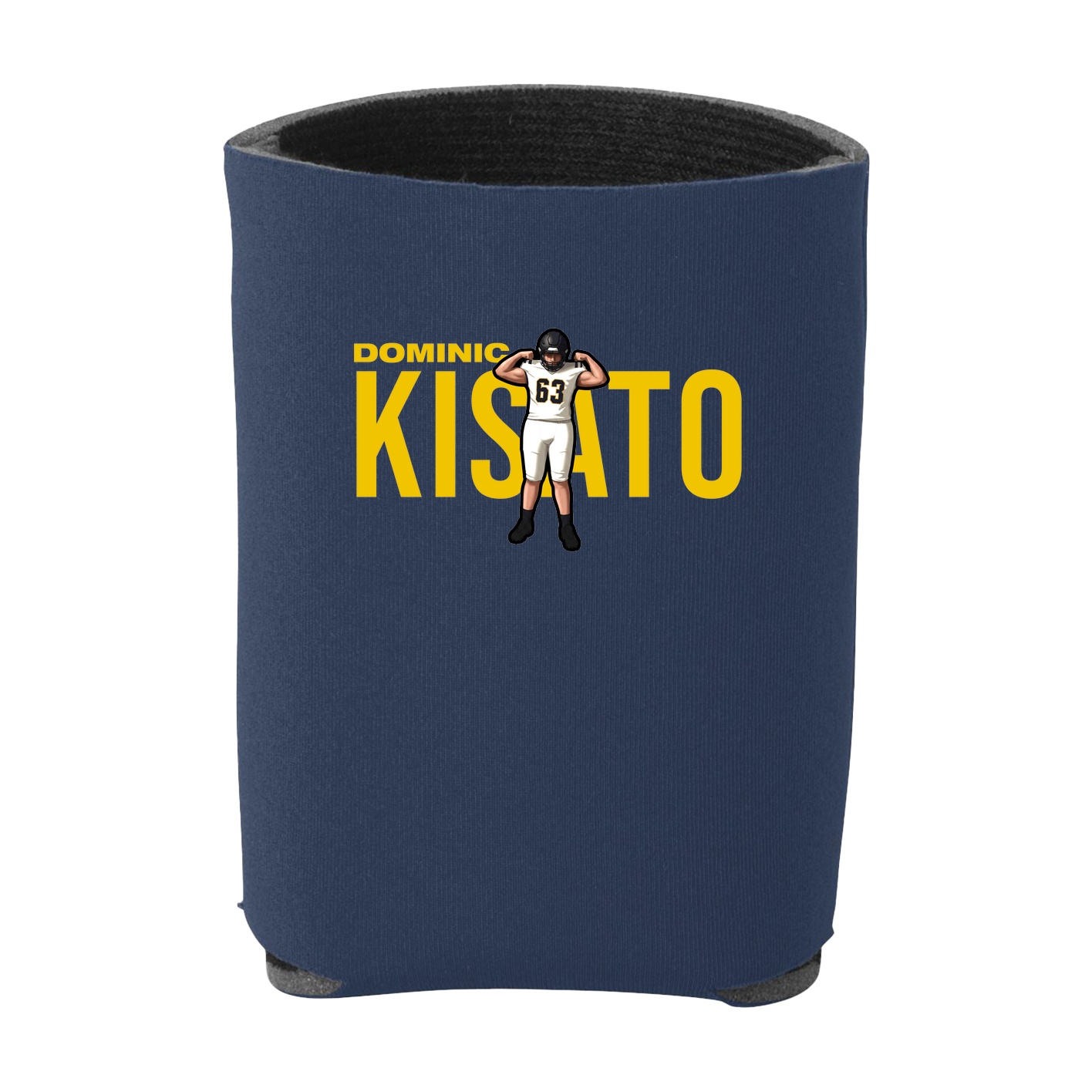Can Holder — Player Name in Navy