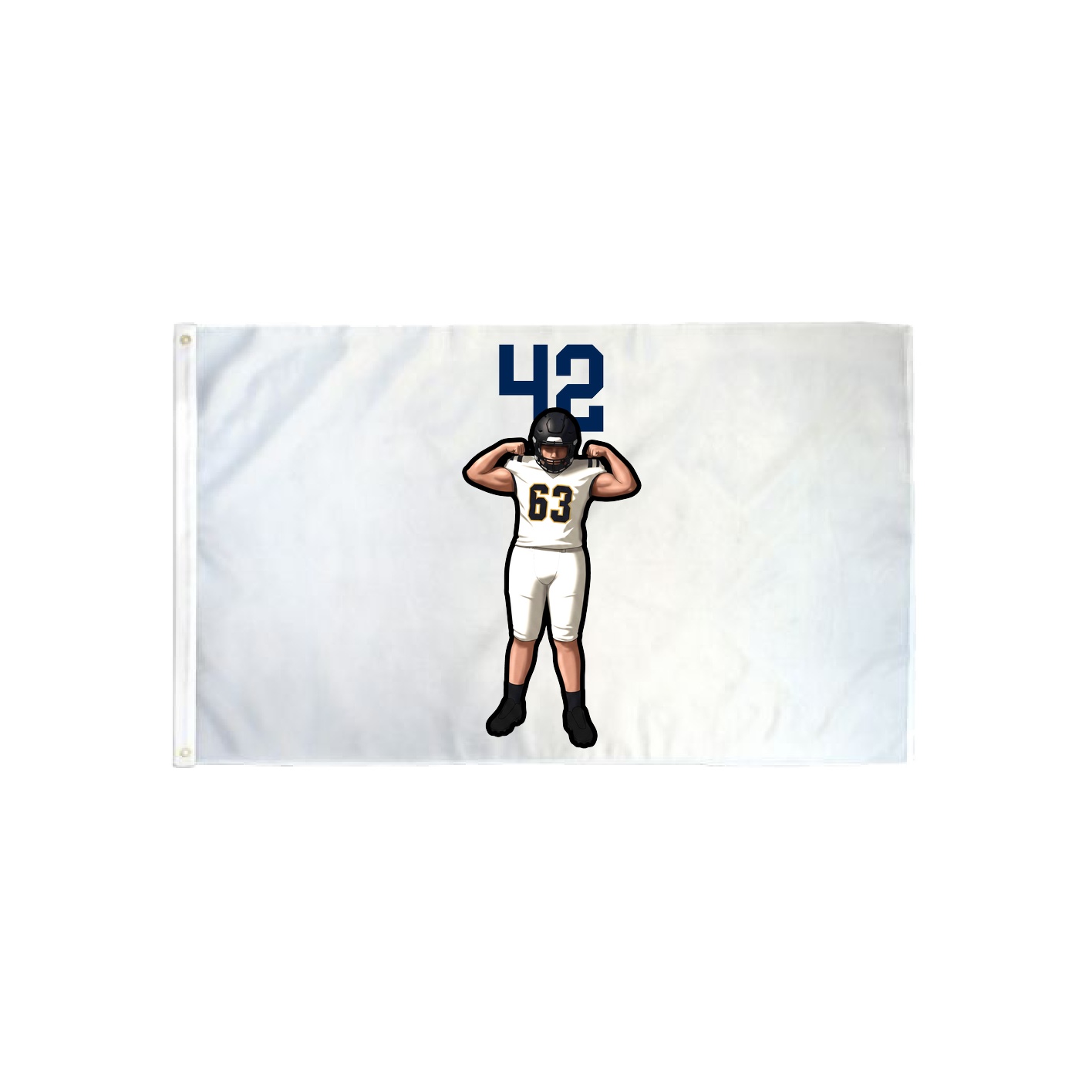 3x5 Flag — Number Top in Classic