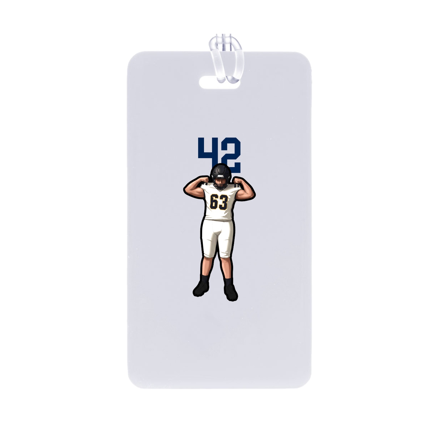 Bag Tag — Number Top in Classic