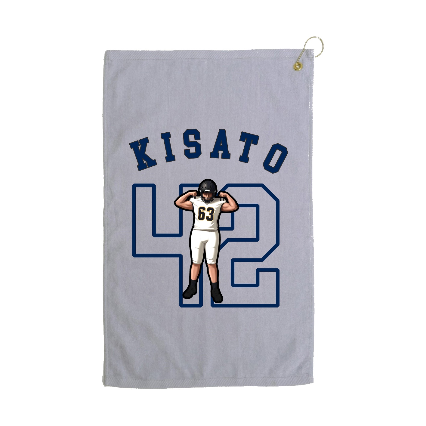 Golf Towel — Shirsey Arch in Grey