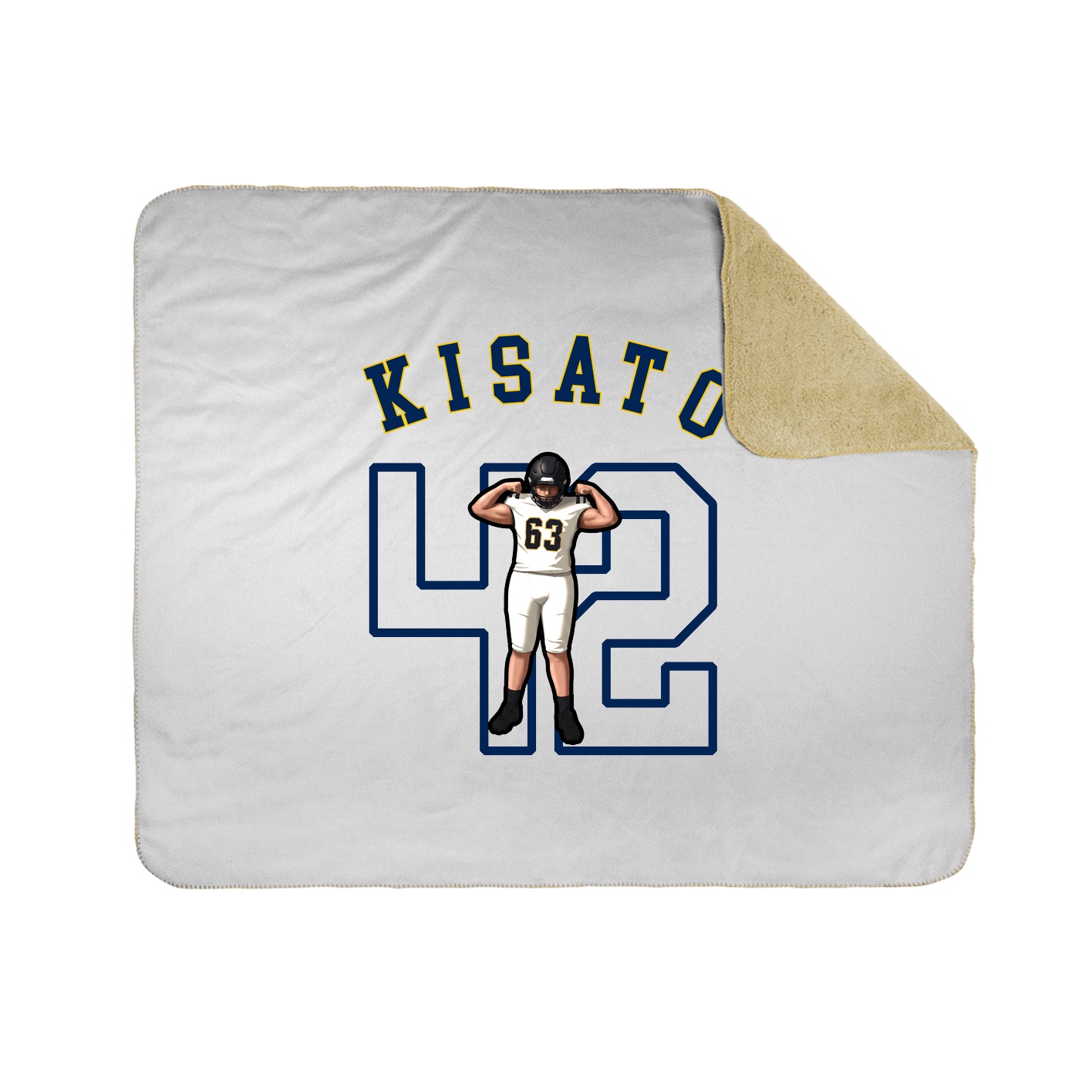 Throw Blanket — Shirsey Arch in White