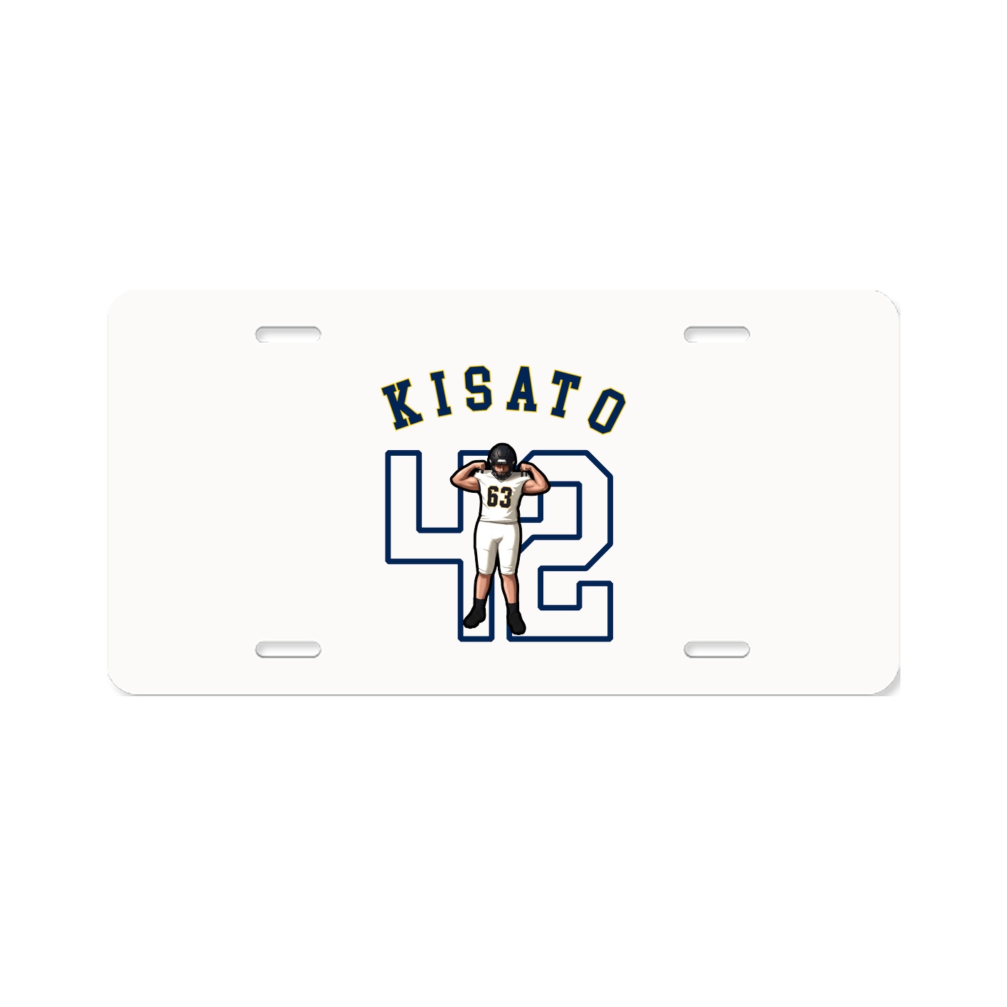 License Plate — Shirsey Arch in Classic
