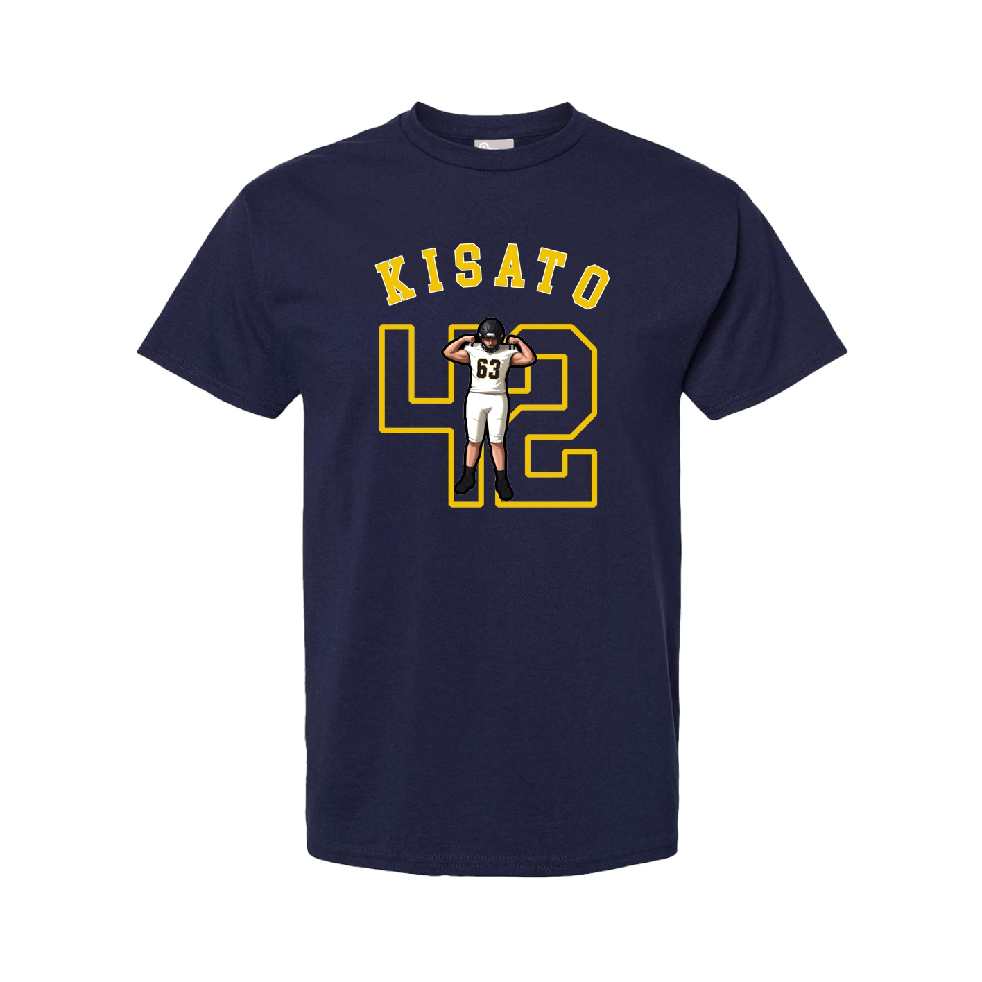 Youth Tee — Shirsey Arch in Navy
