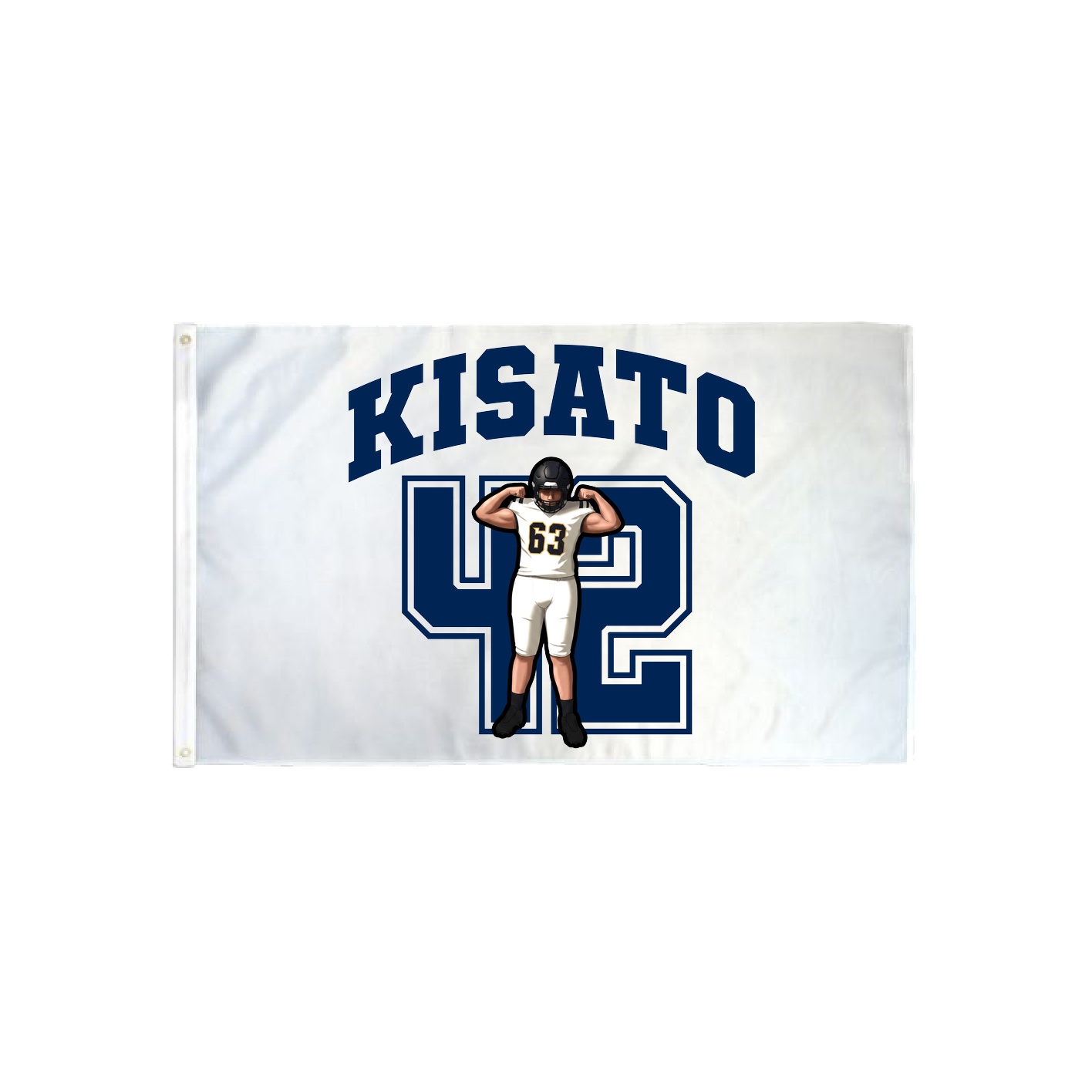 3x5 Flag — Number in Classic