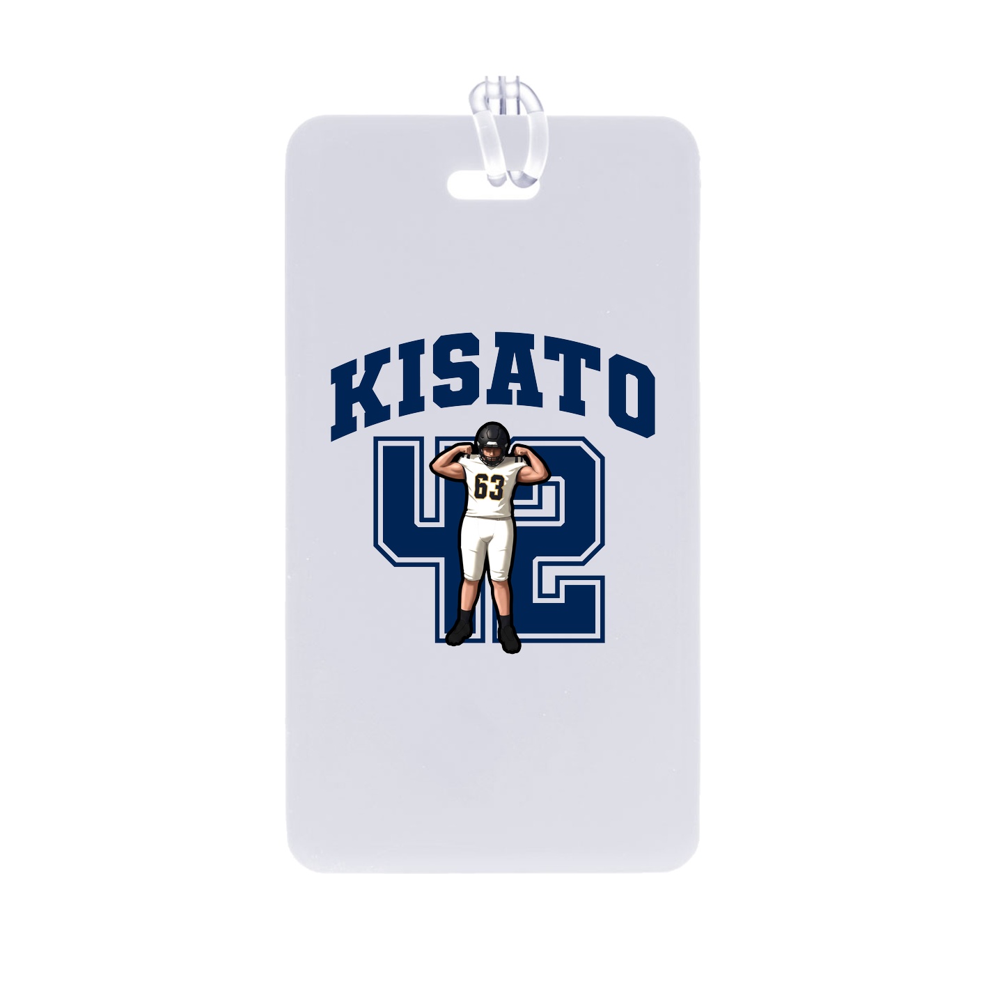 Bag Tag — Number in Classic