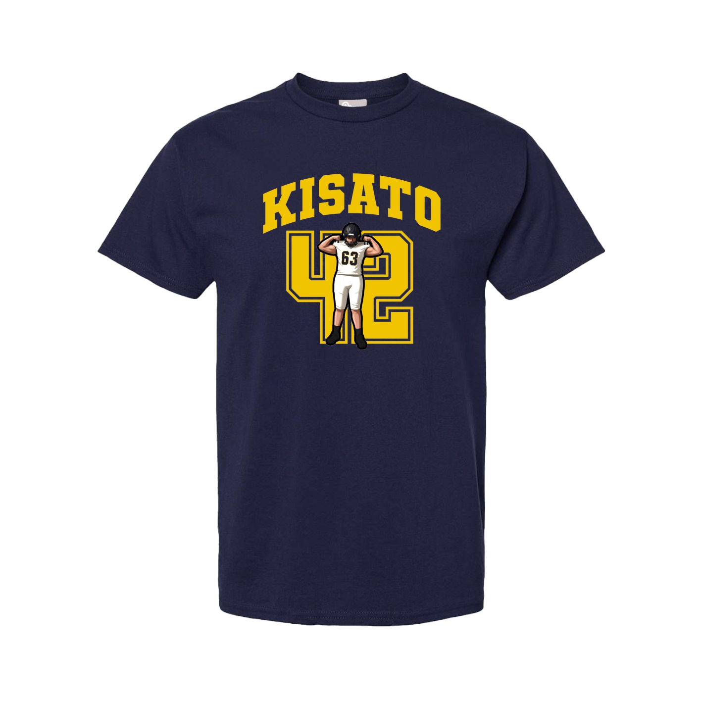 Tee — Number in Navy