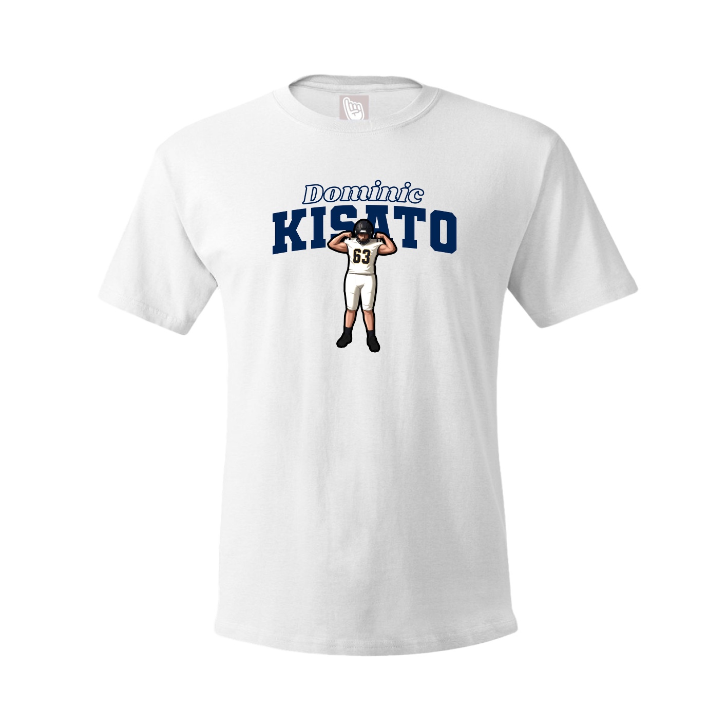 Tee — Name Arch in White