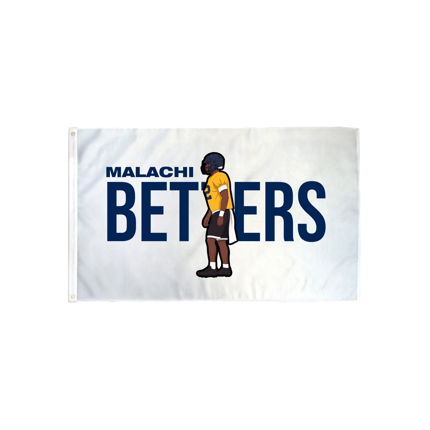 3x5 Flag — Player Name in Classic