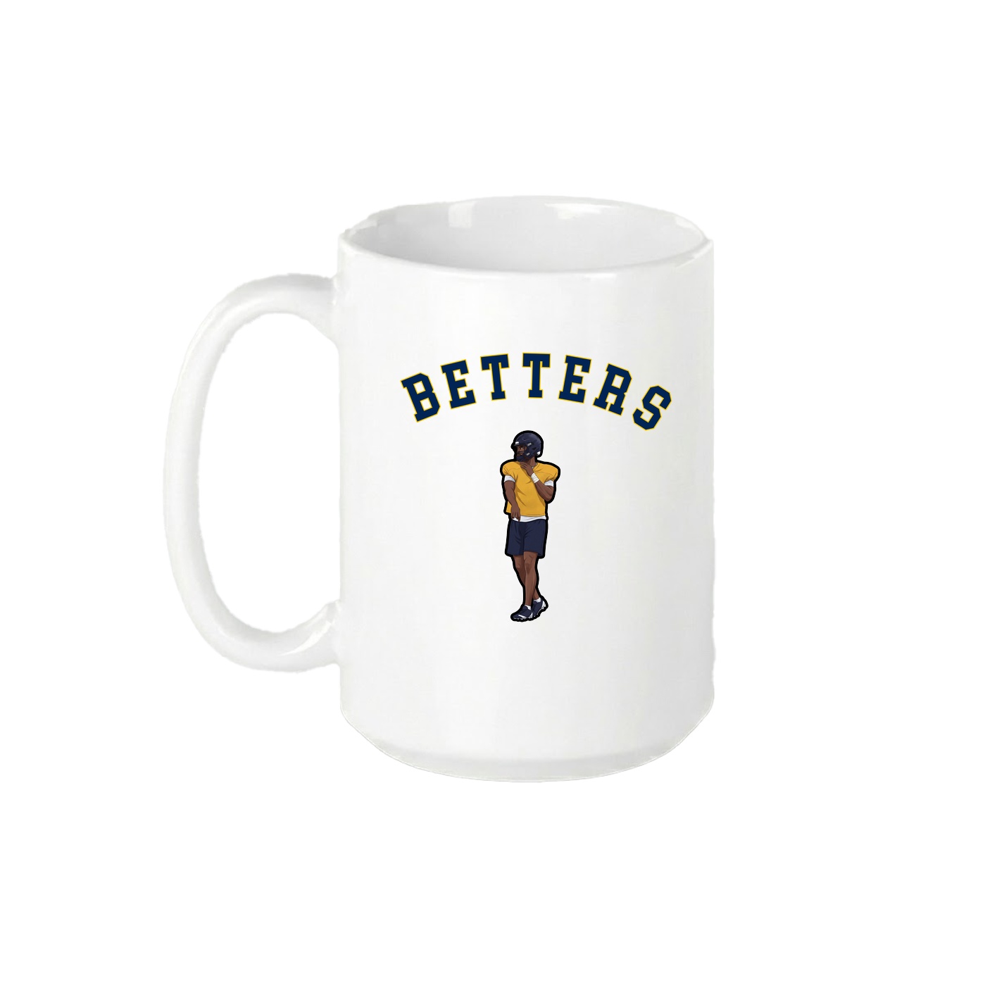 15oz Coffee Mug — Shirsey Arch in White