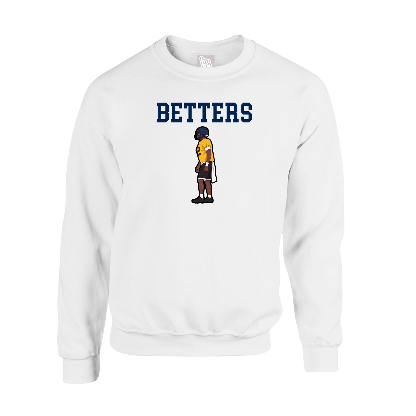 Fleece Crew — Shirsey in White