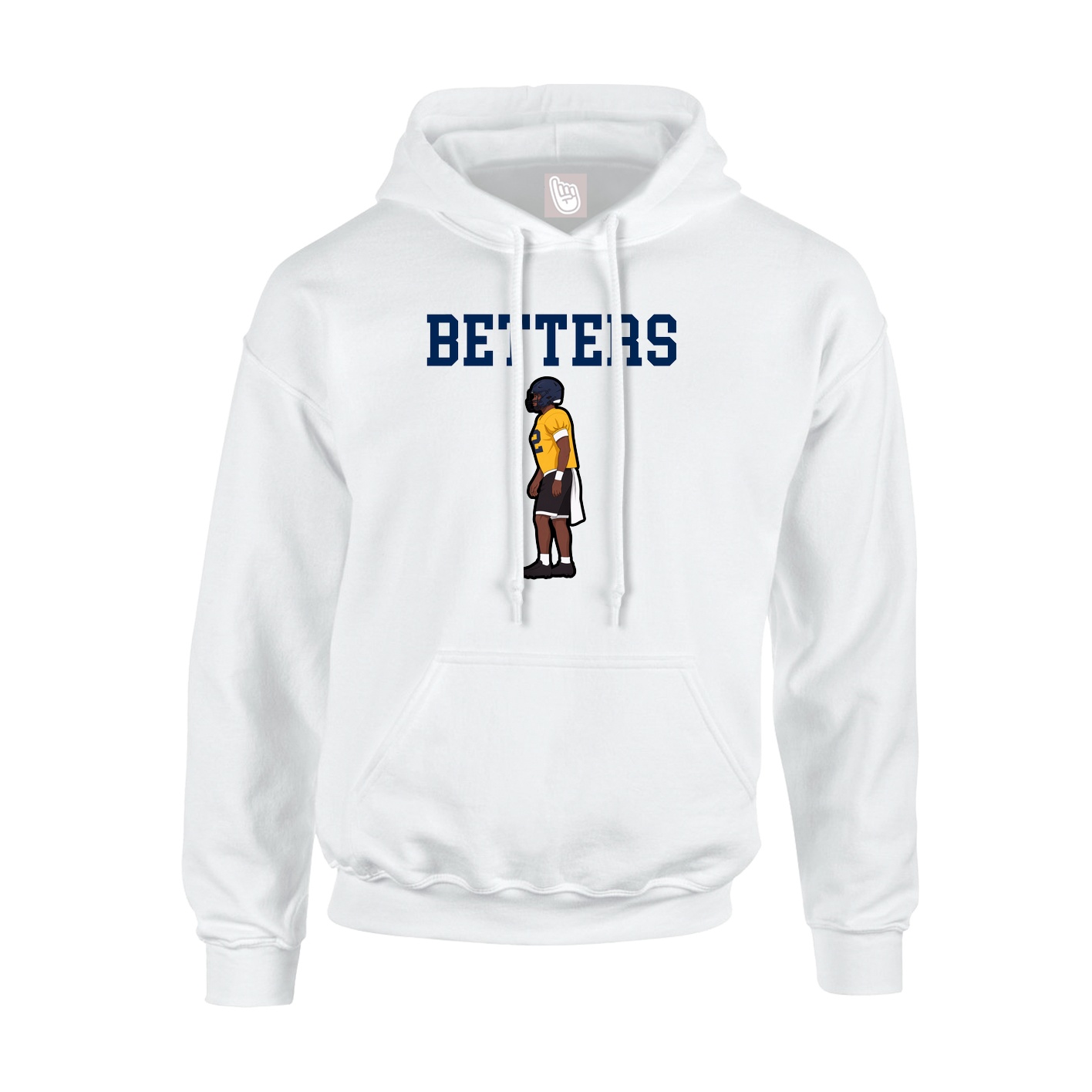 Youth Hoodie — Shirsey in White