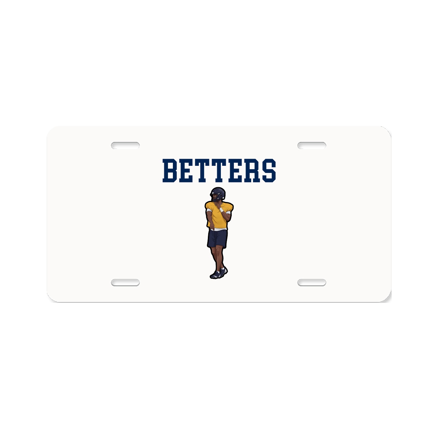 License Plate — Shirsey in Classic