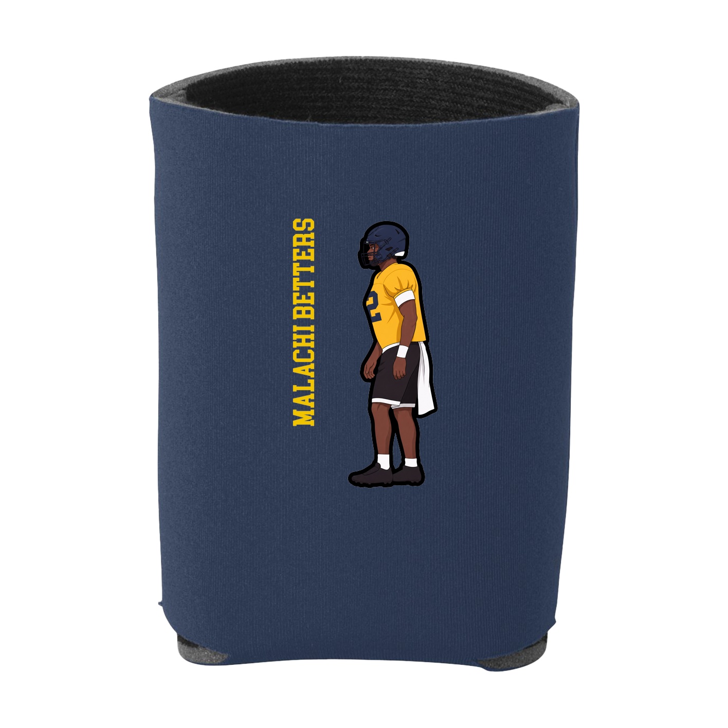 Can Holder — Name Vertical in Navy