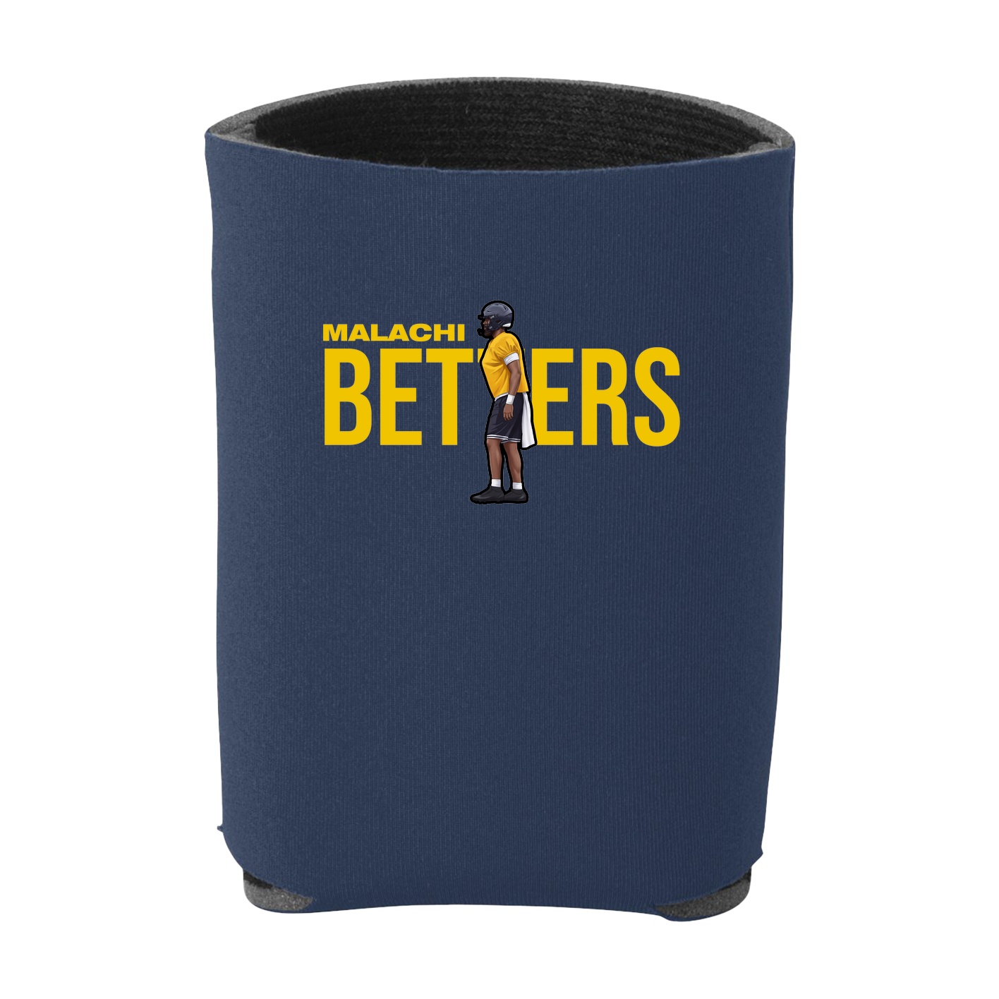 Can Holder — Player Name in Navy