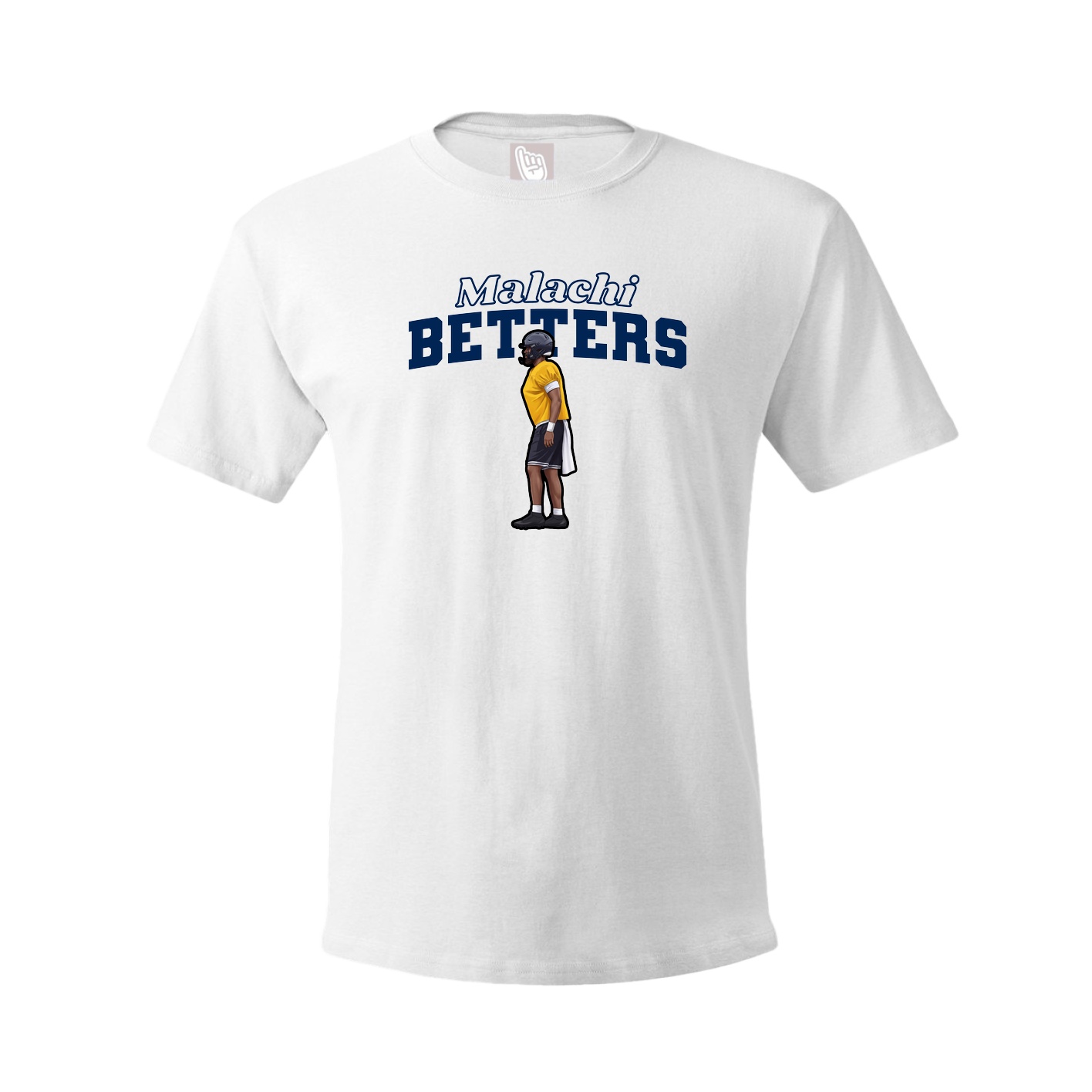 Tee — Name Arch in White