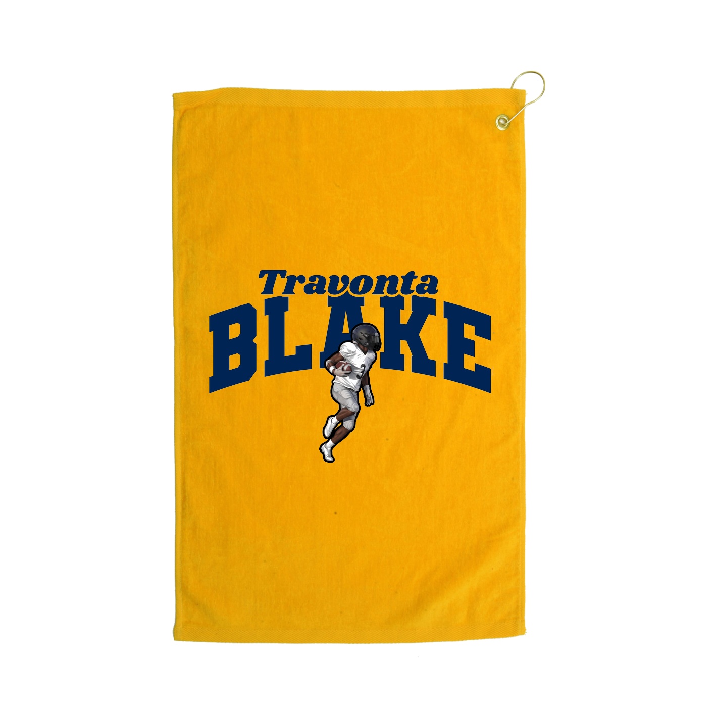 Golf Towel — Signature Arch in Gold