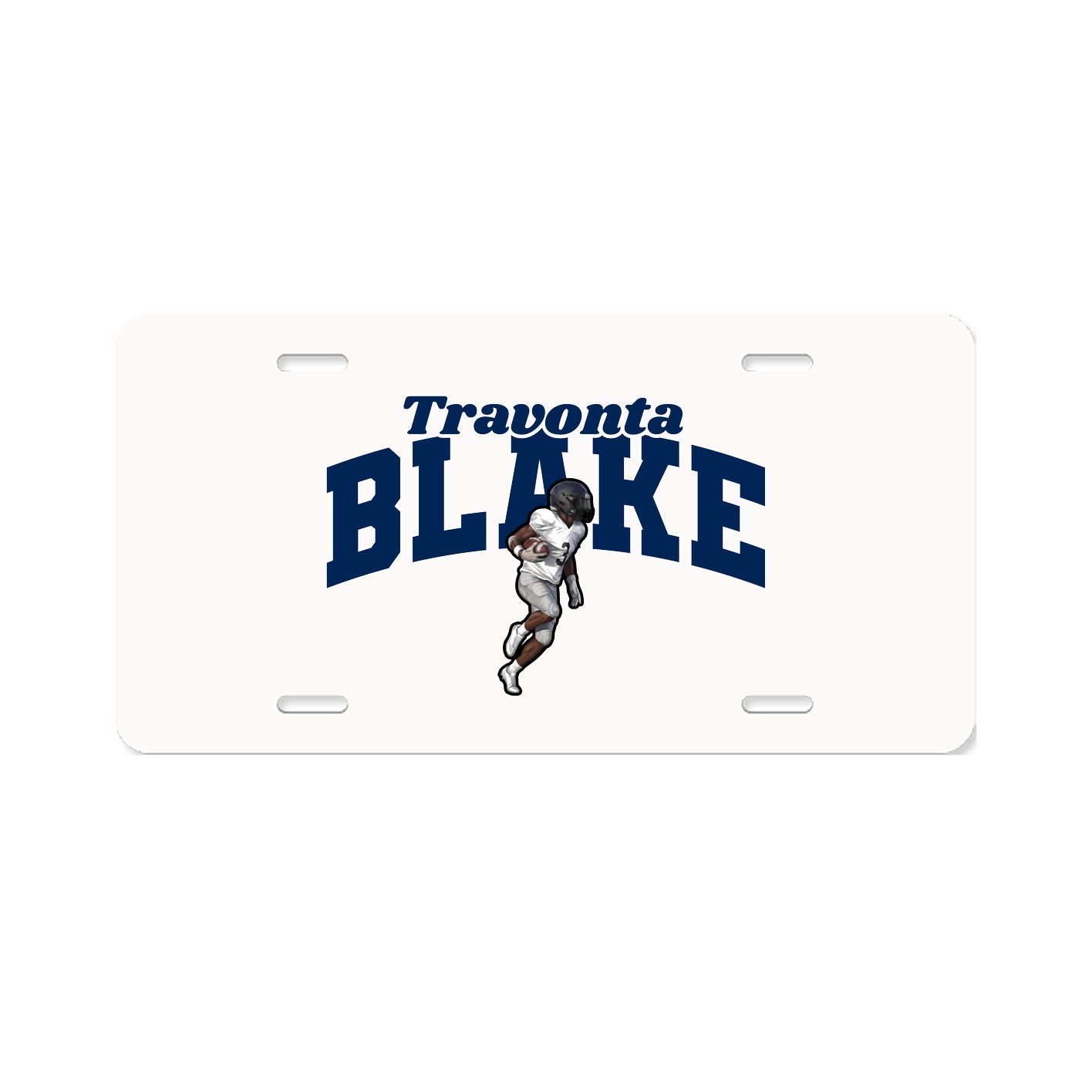 License Plate — Signature Arch in Classic