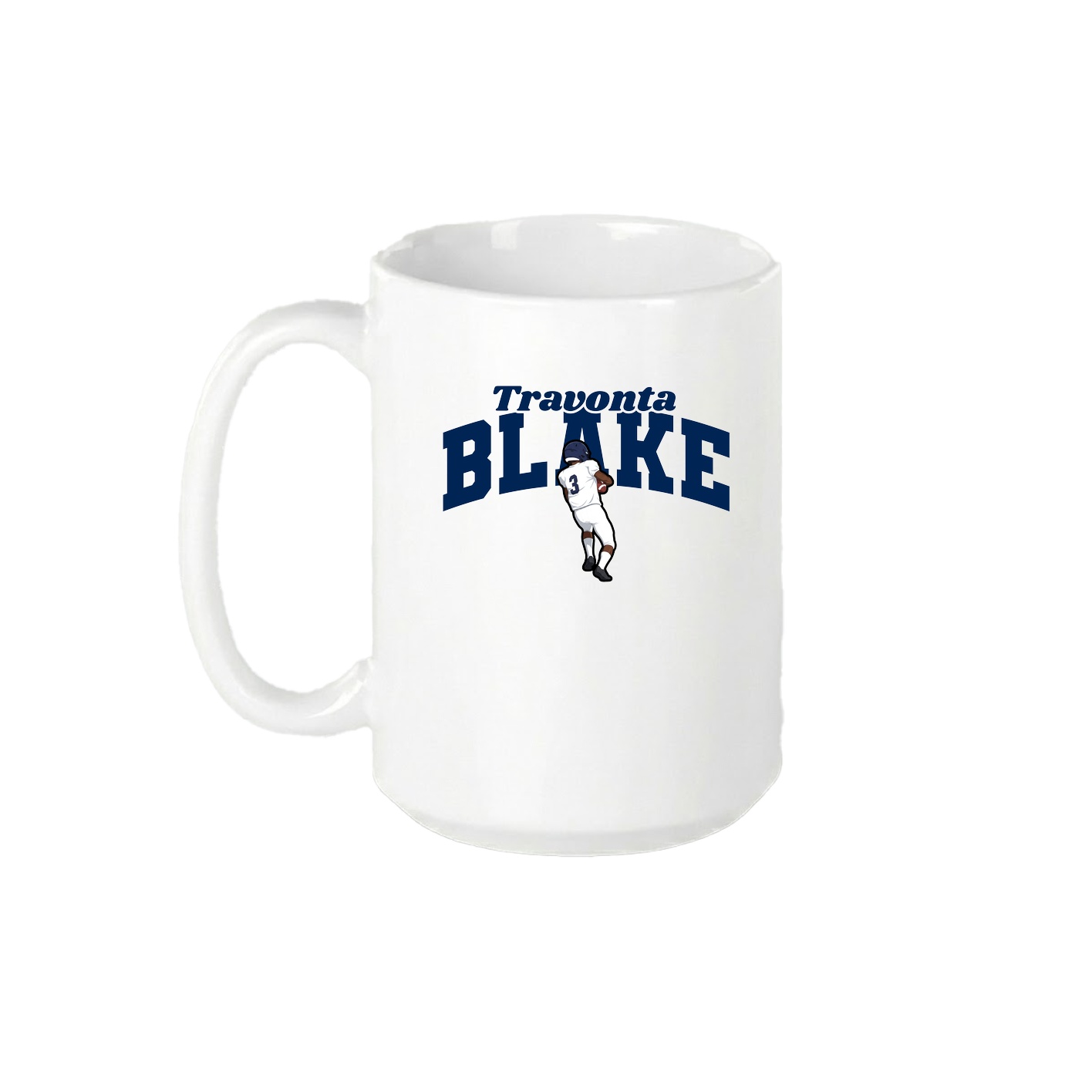 15oz Coffee Mug — Signature Arch in White